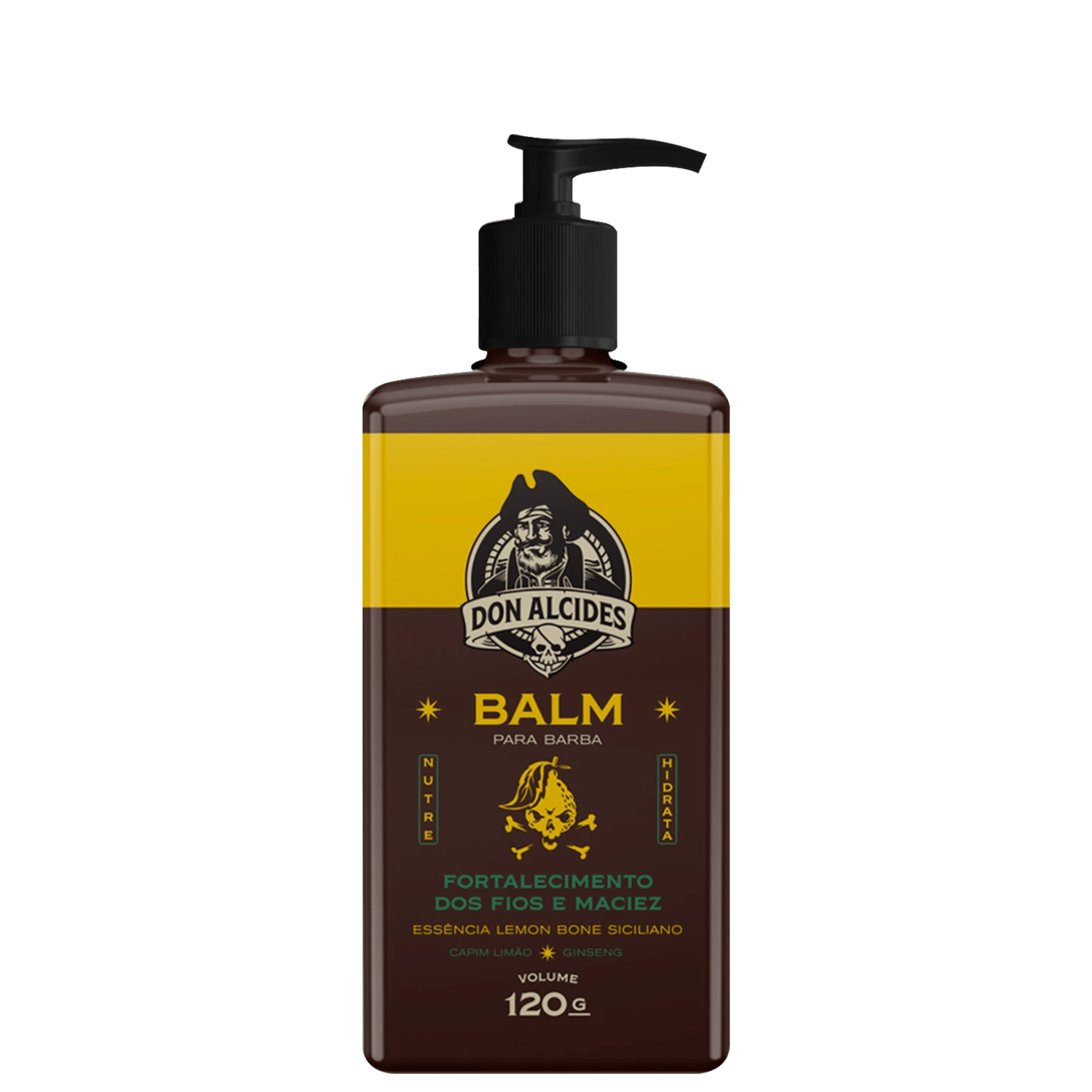 Don Alcides Lemon Bone - Balm para Barba 120g