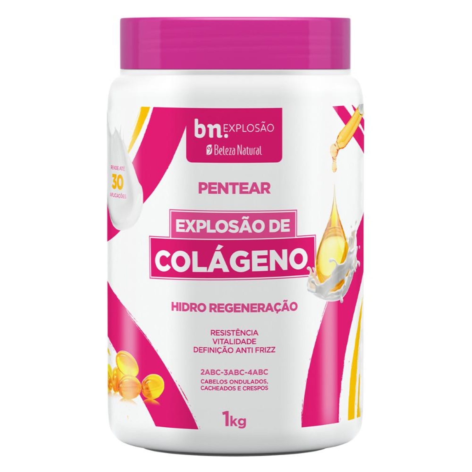 Pentear Explosão de Colágeno de 1kg