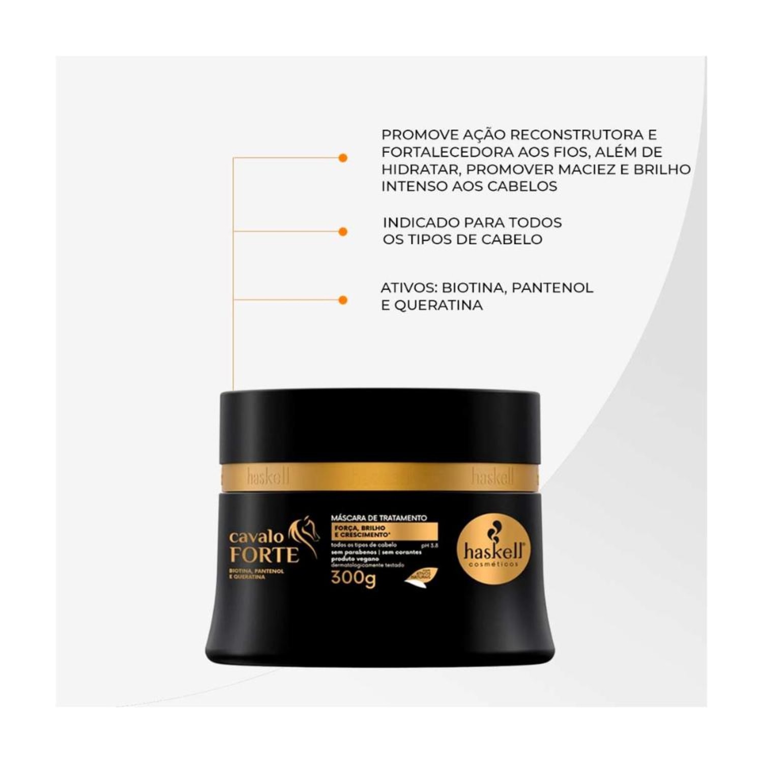 Kit Haskell Cronograma Capilar Home Care (3 Produtos)