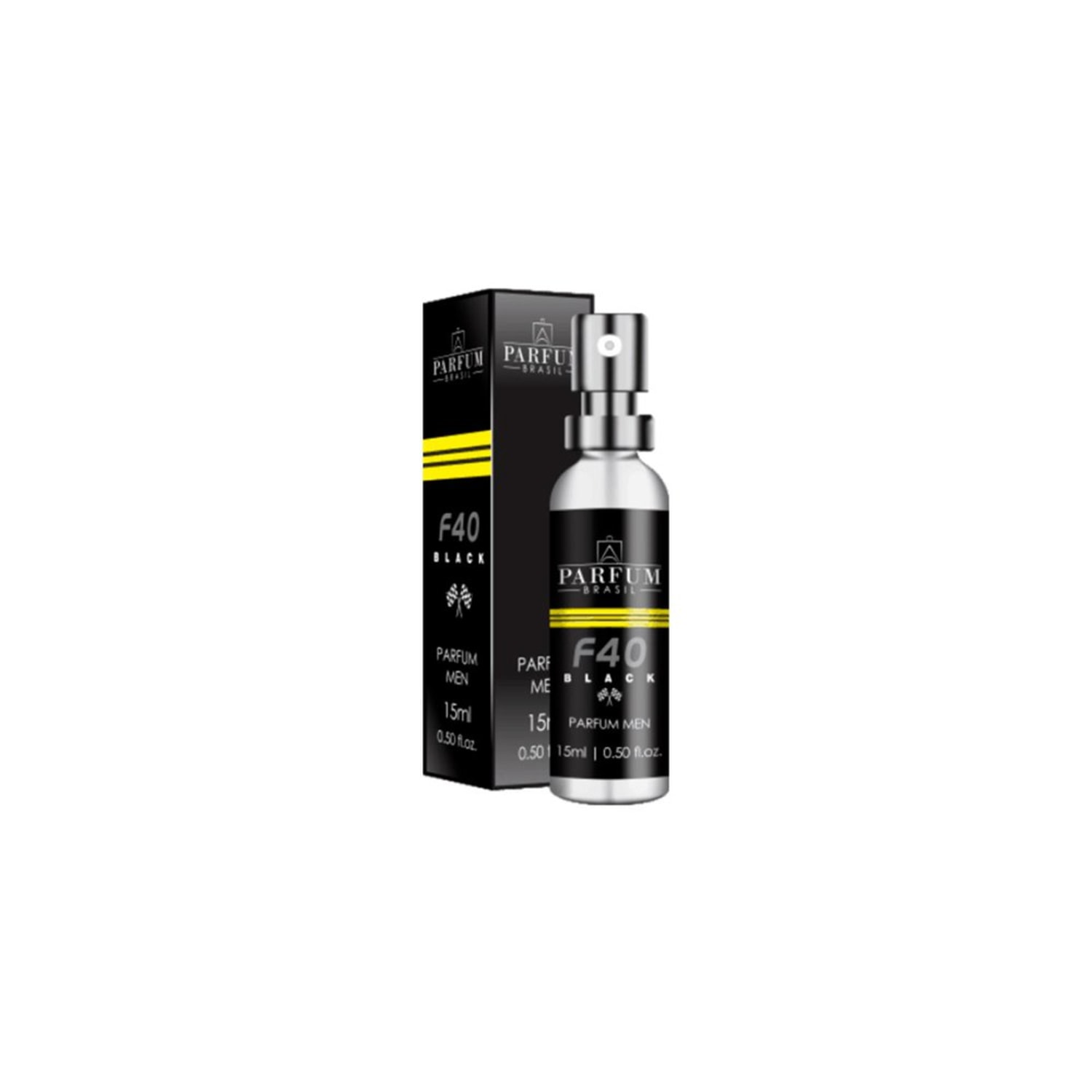 F40 Black Parfum Brasil Desodorante Colônia - Perfume Masculino 15ml