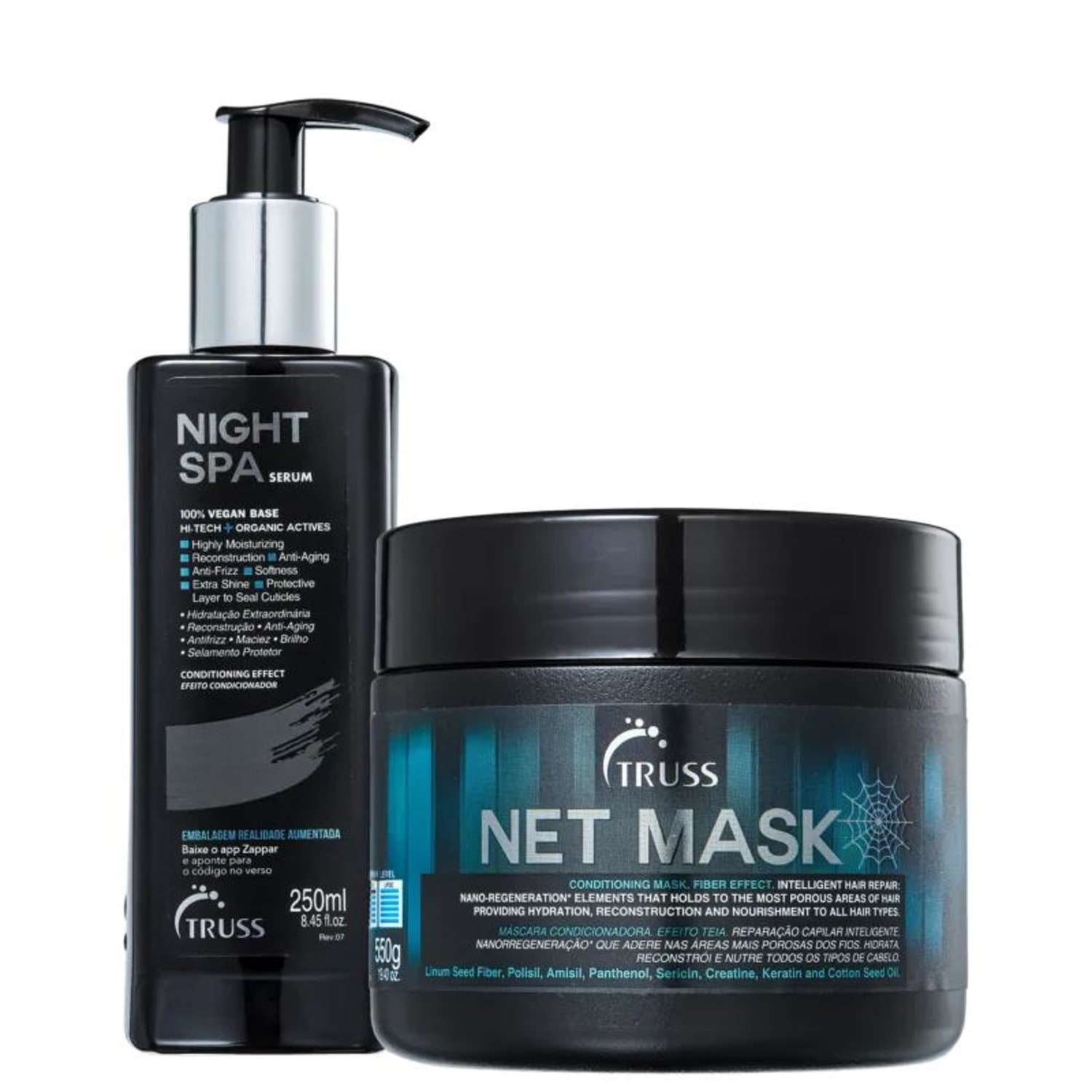Kit TRUSS Night SPA & Net Mask (2 Produtos)