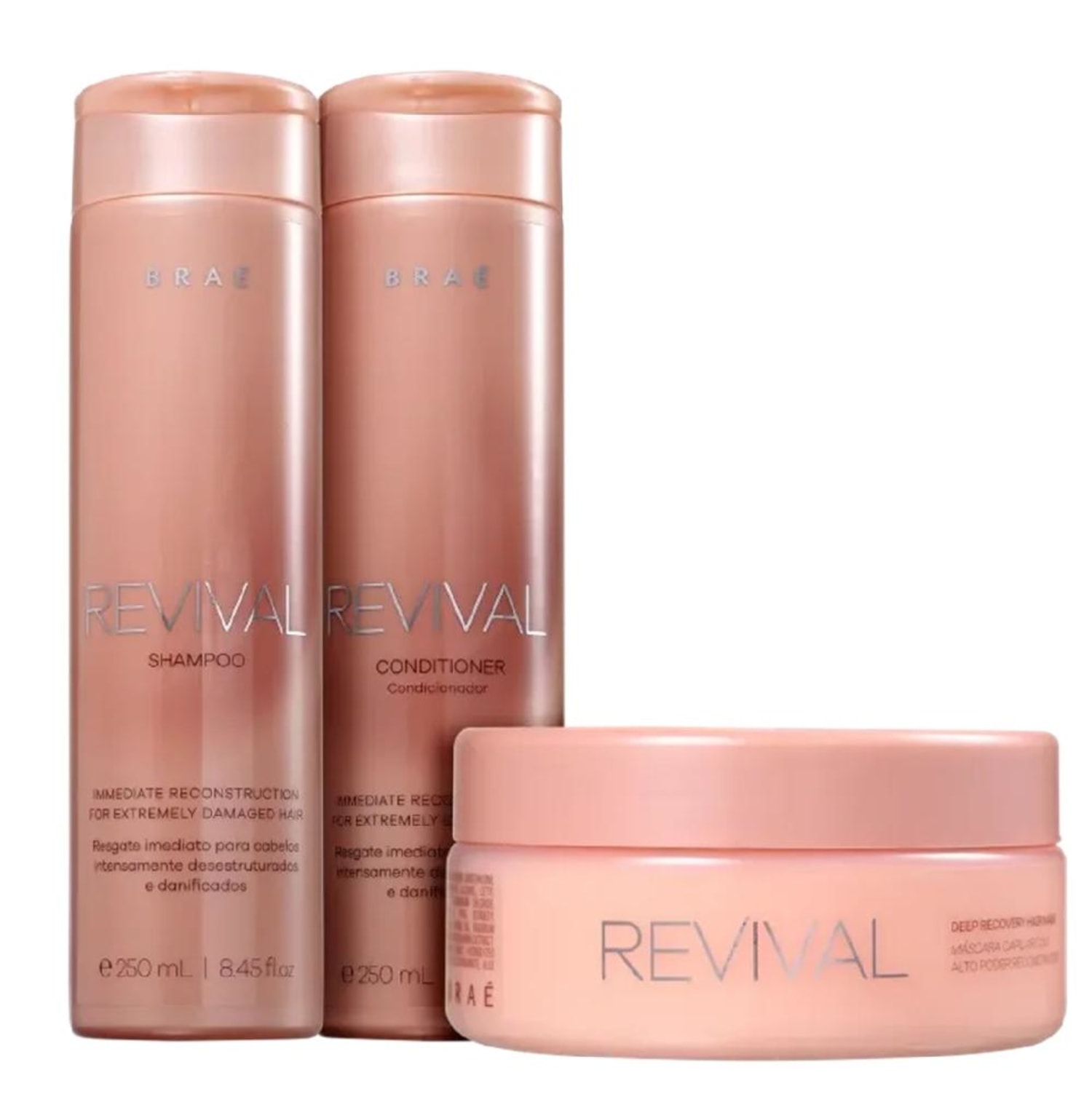 Kit Braé Revival Triple Care (3 Produtos)