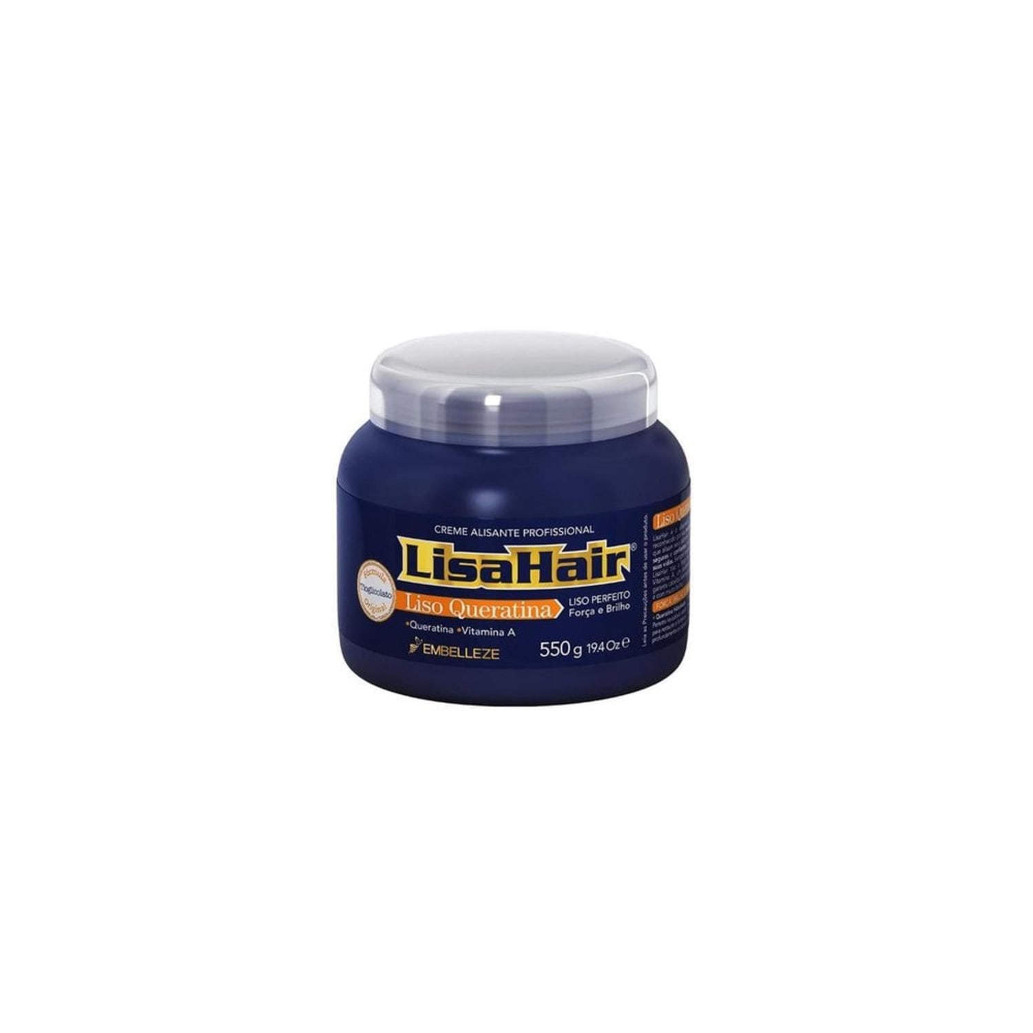 Creme Alisante Lisa Hair – 550g