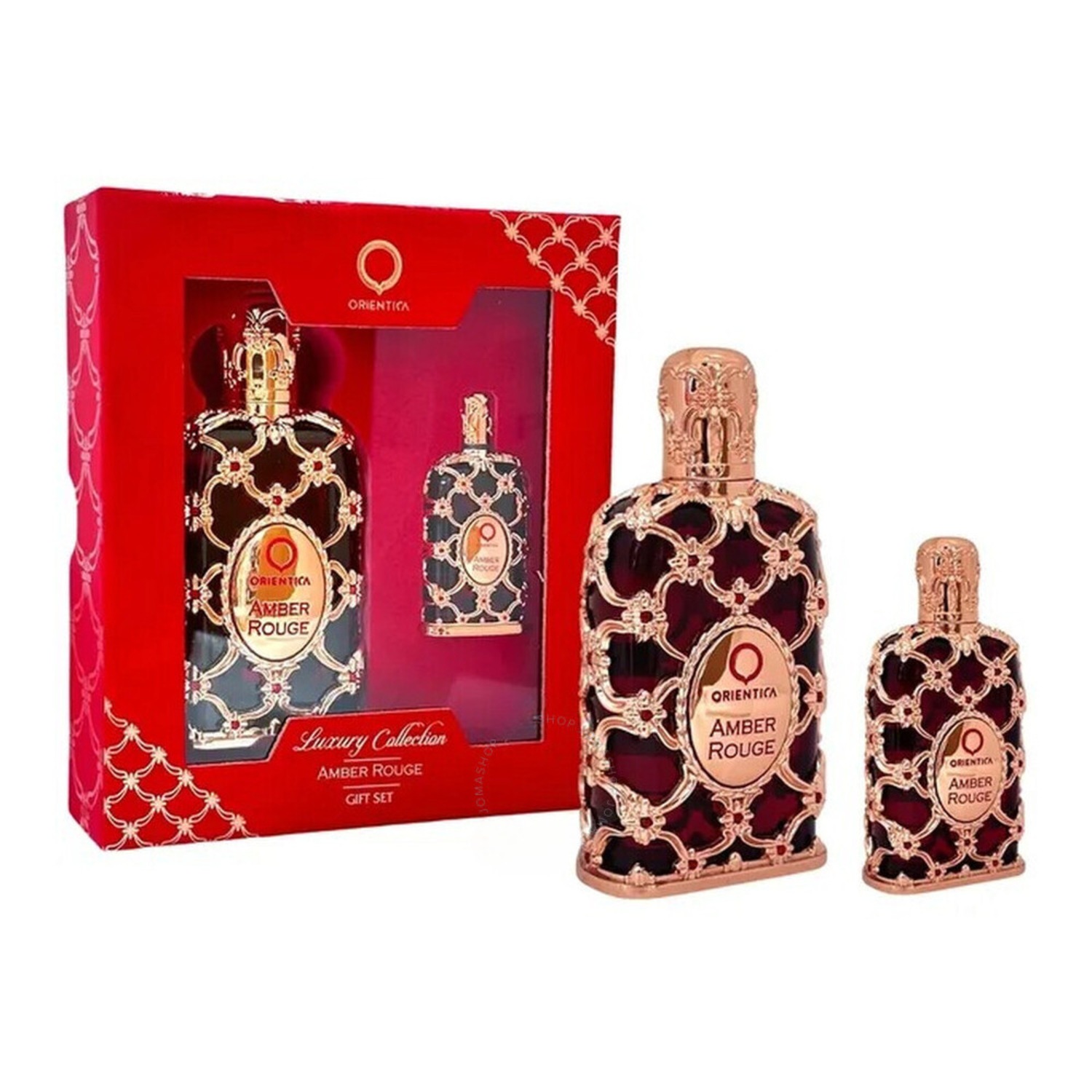 Conjunto Amber Rouge Luxury Collection Orientica Perfumes - Eau de Parfum 30ml + Eau de Parfum 7,5ml
