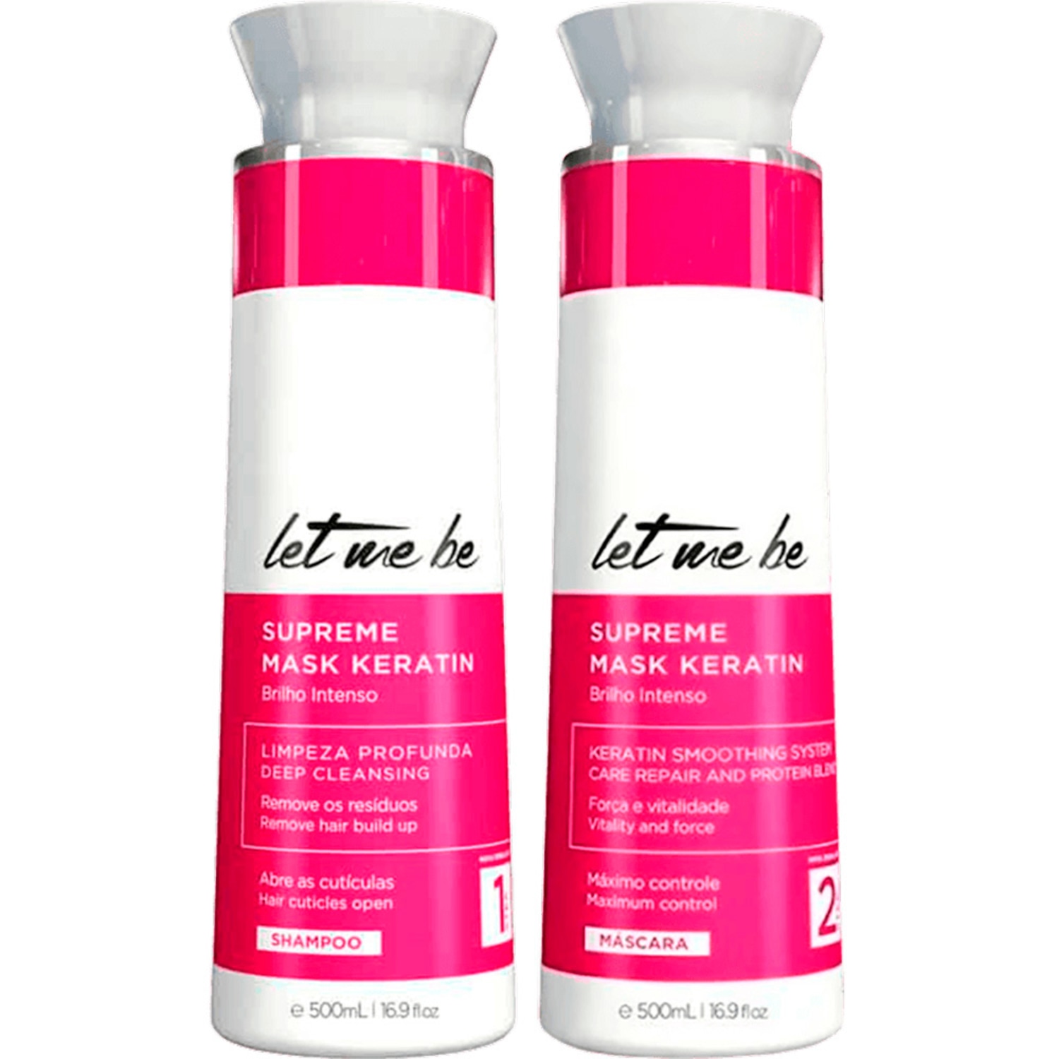 Kit Let Me Be Supreme Mask Keratin (2 Produtos)