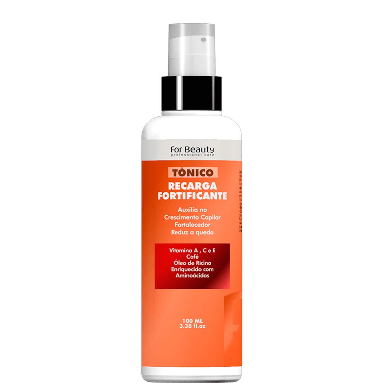 For Beauty Recarga Fortificante - Tônico Antiqueda 120ml