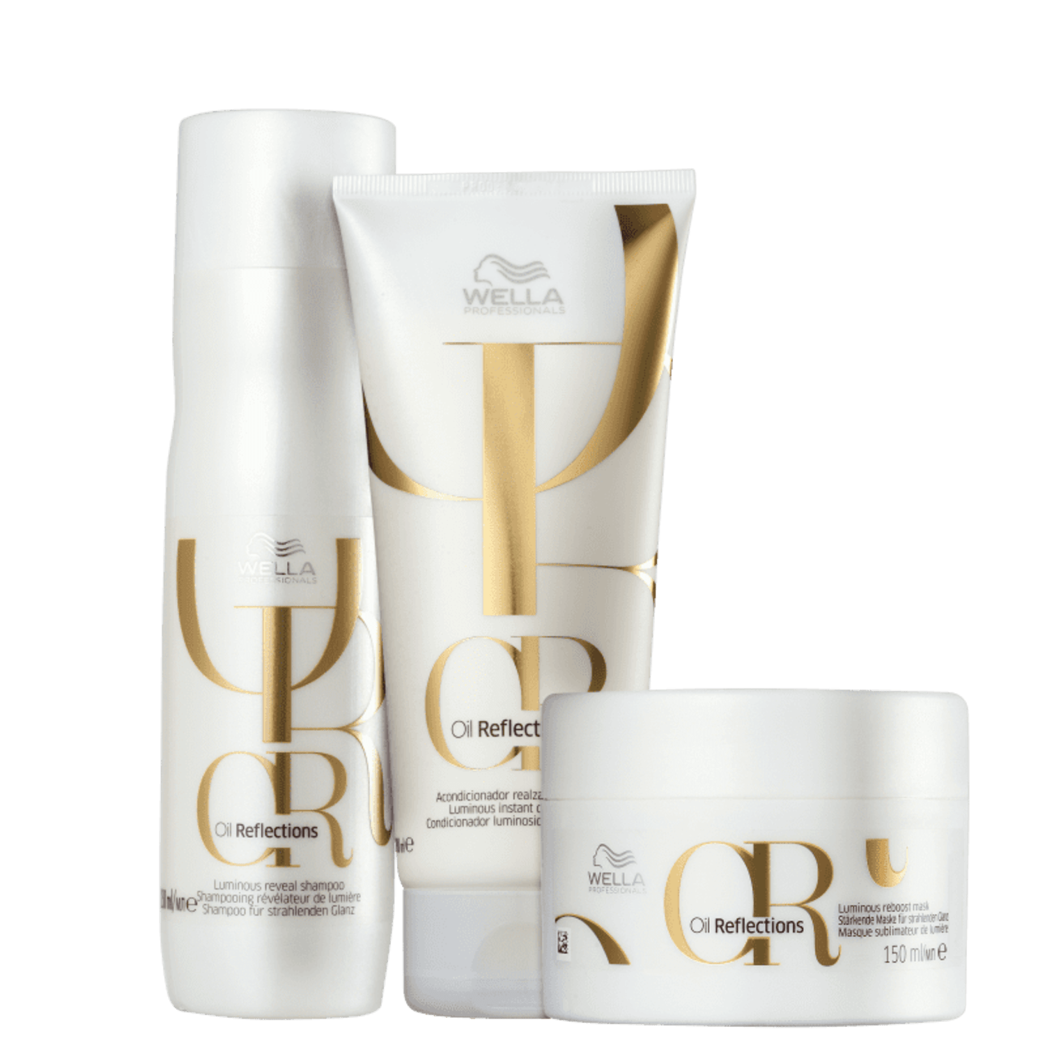 Kit Wella Professionals Oil Reflections Treatment Trio (3 Produtos)