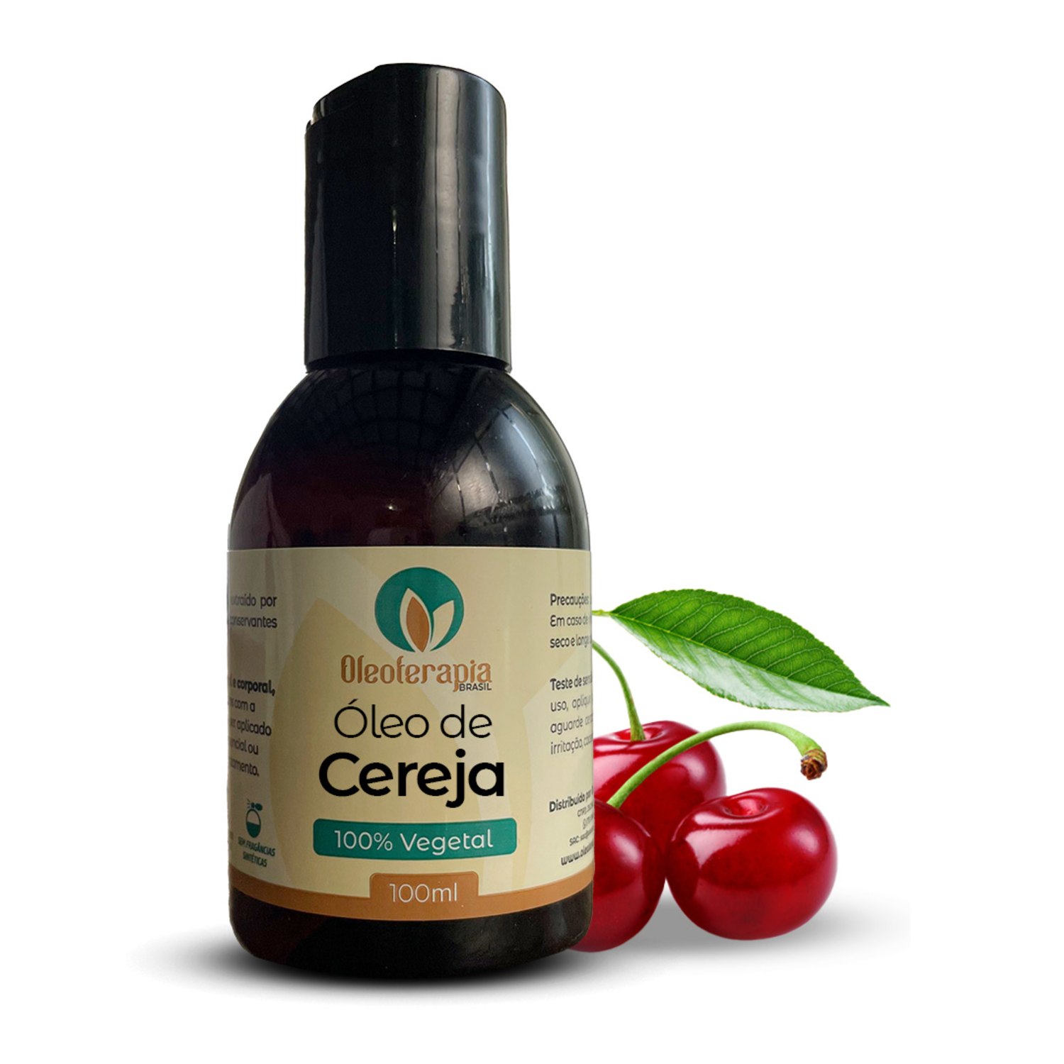 Oleoterapia Brasil Cereja - Óleo Vegetal 100ml
