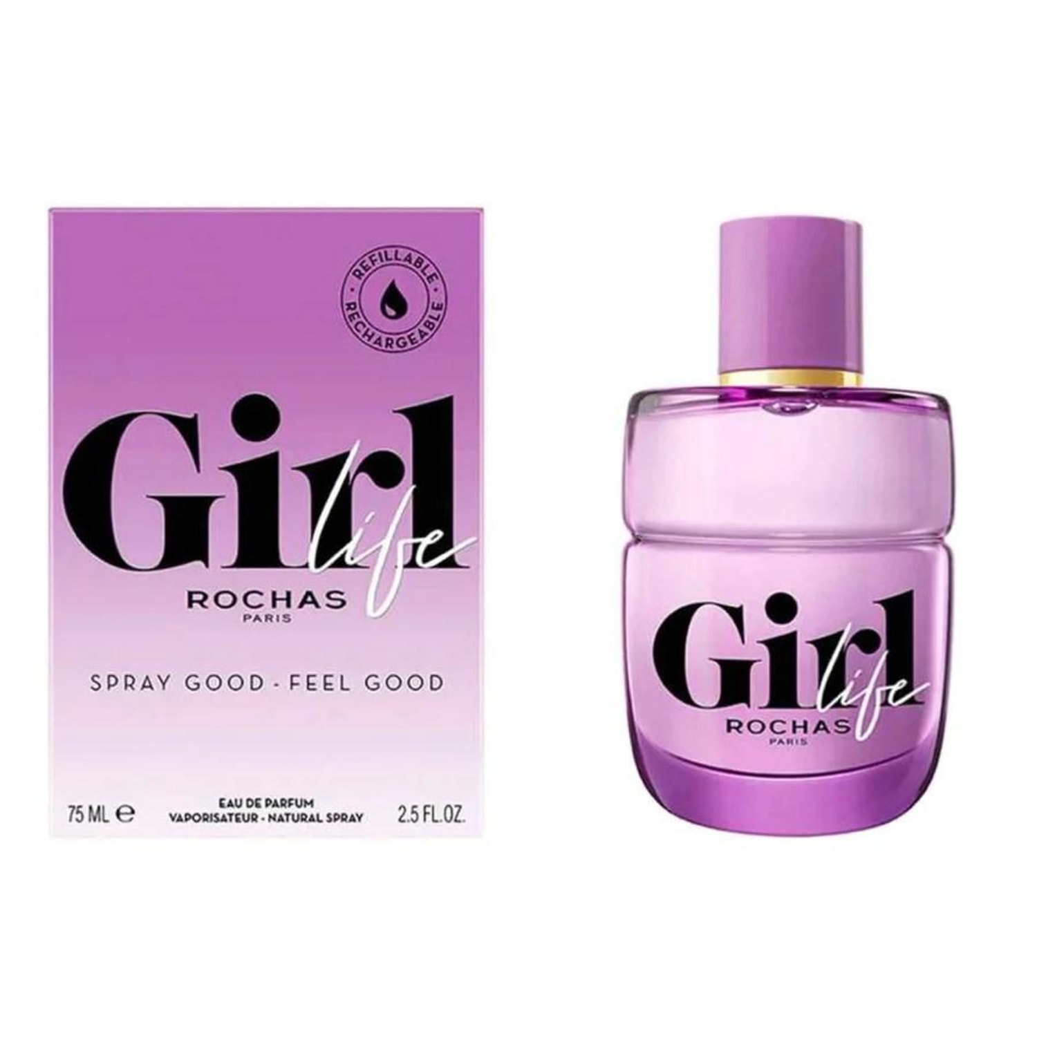 Rochas Girl Life Eau de Parfum 75ml Feminino