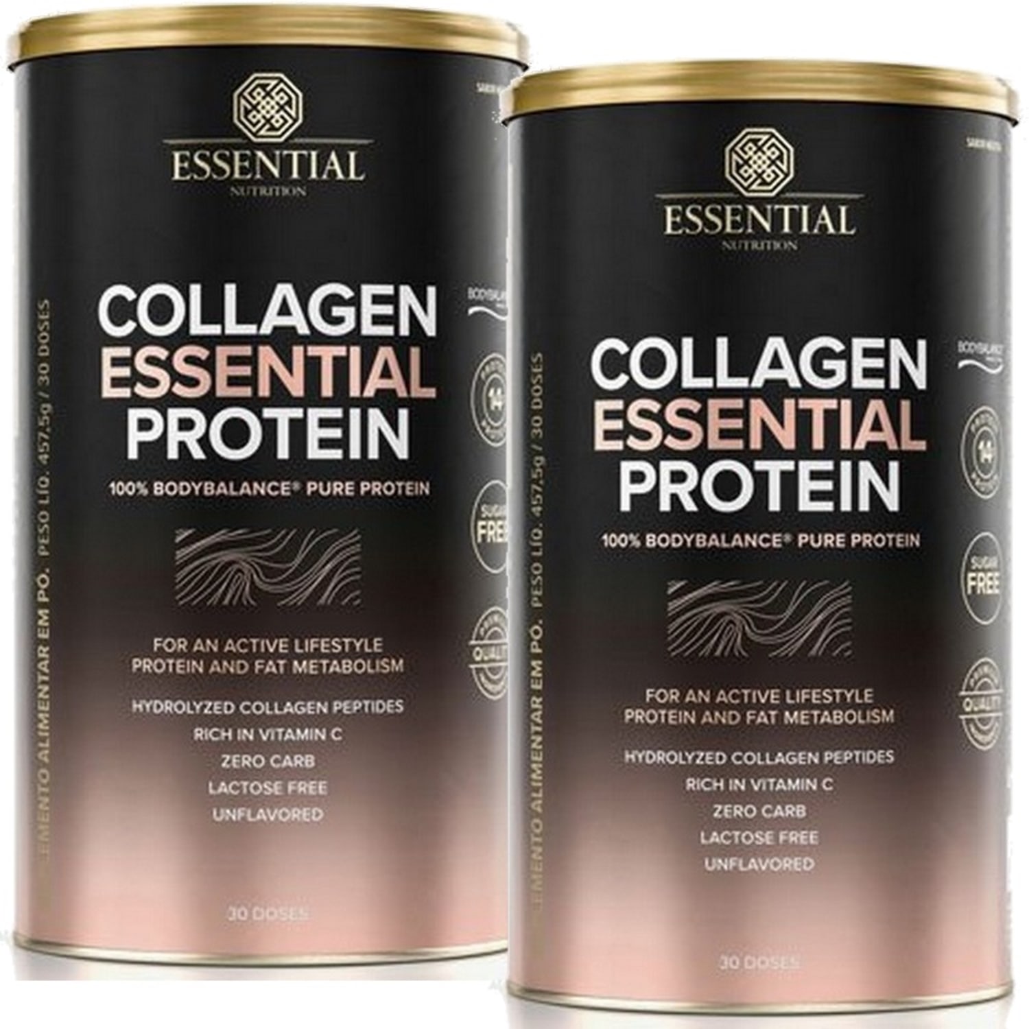 Kit Essential Nutrition Collagen Essential Protein Neutro Duo (2 Unidades)
