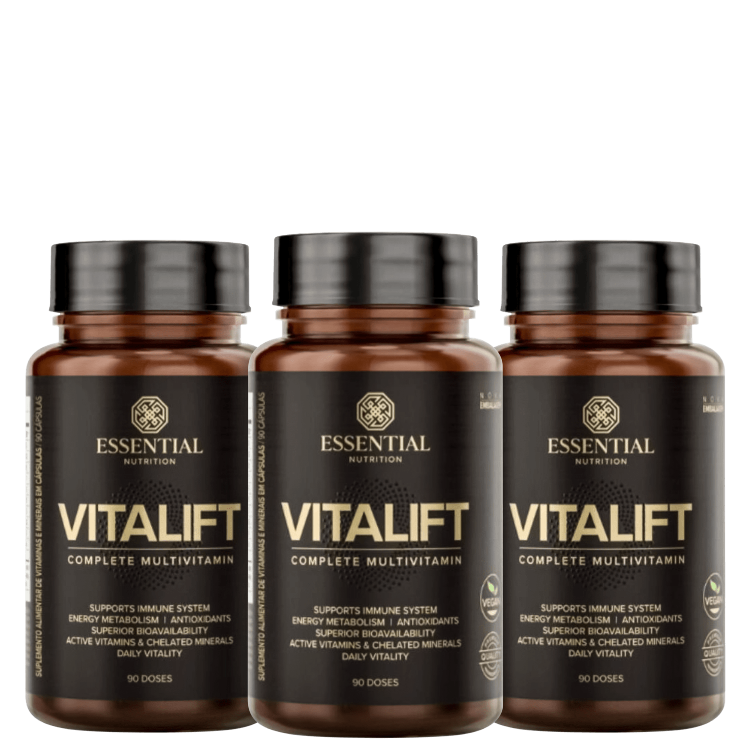 Kit Essential Nutrition Vitalift Trio (3 Unidades)