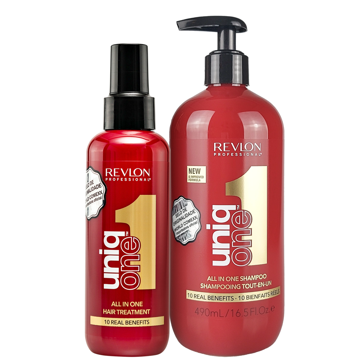 Kit Revlon Professional Uniq One Limpeza e Finalização (2 Produtos)