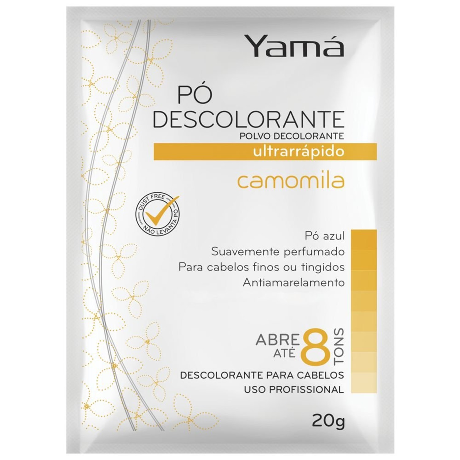 Yamá Camomila - Pó Descolorante 20g