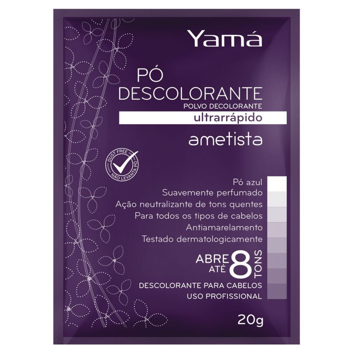 Yamá Ametista - Pó Descolorante 20g