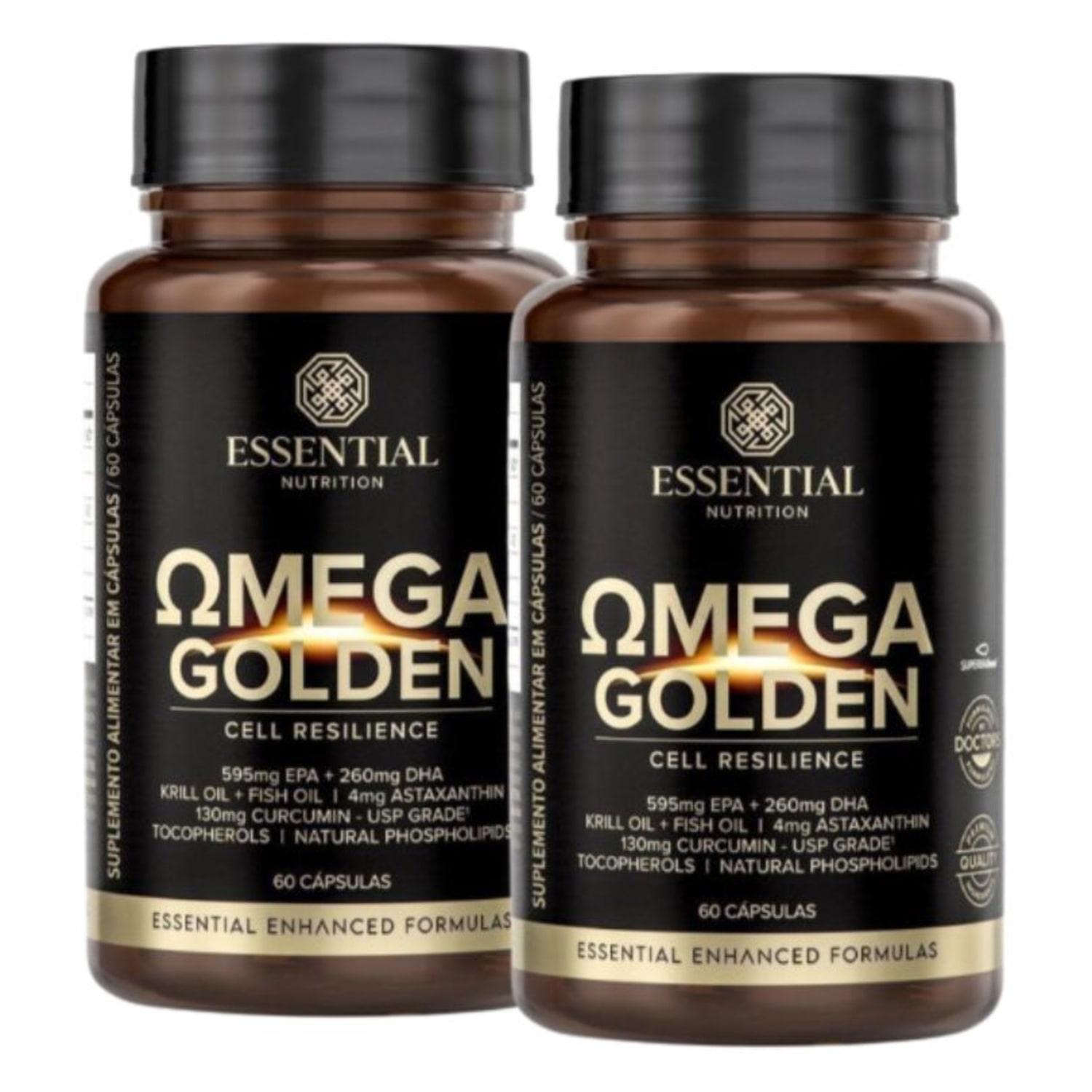Kit Essential Nutrition Omega Golden Cell Resilience Duo (2 Unidades)
