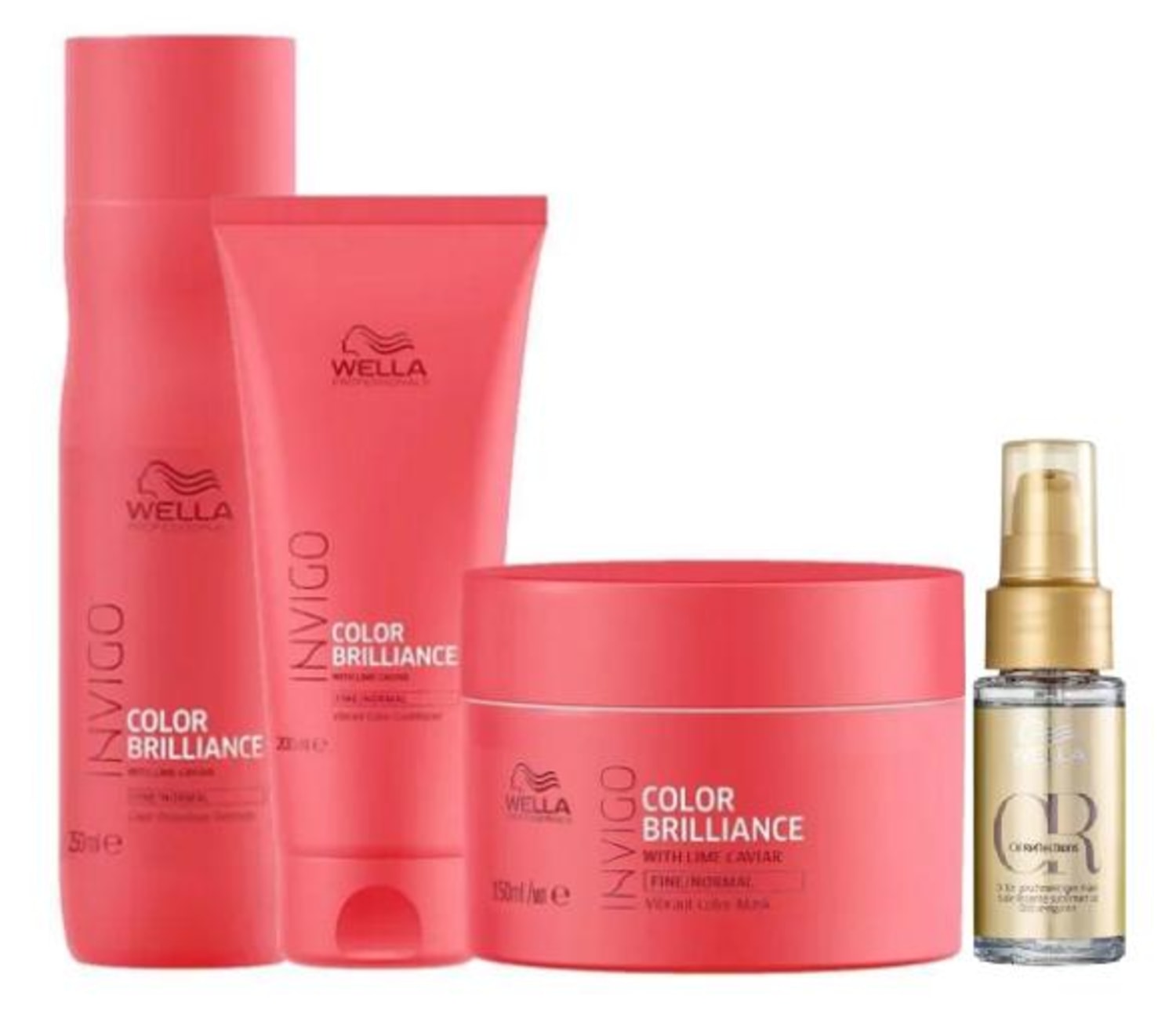 Kit Wella Professionals Invigo Color Brilliance Reflections (4 Produtos)