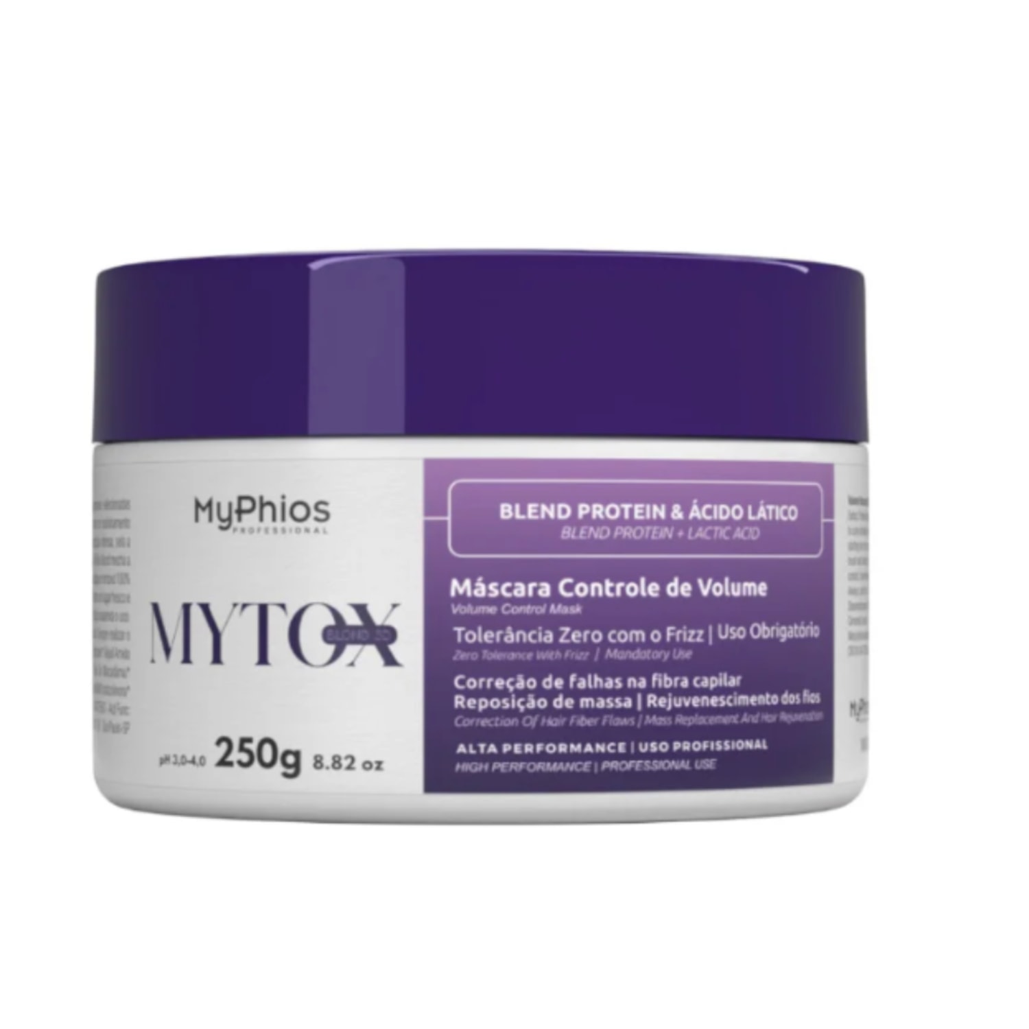 MYPHIOS MYTOX BLOND BOTOX CAPILAR MÁSC CONTROLE VOLUME 250G
