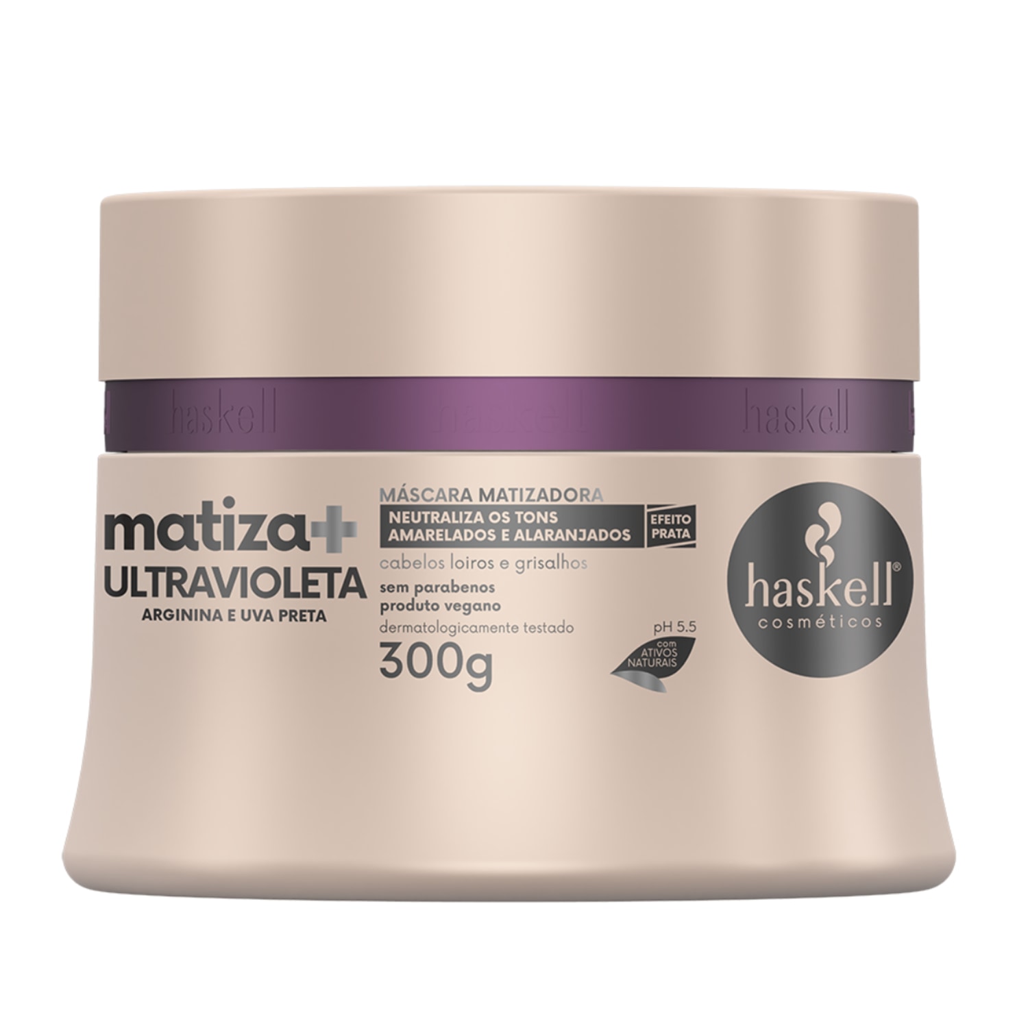 MASCARA MATIZA MAIS ULTRA VIOLETA 300GR HASKELL