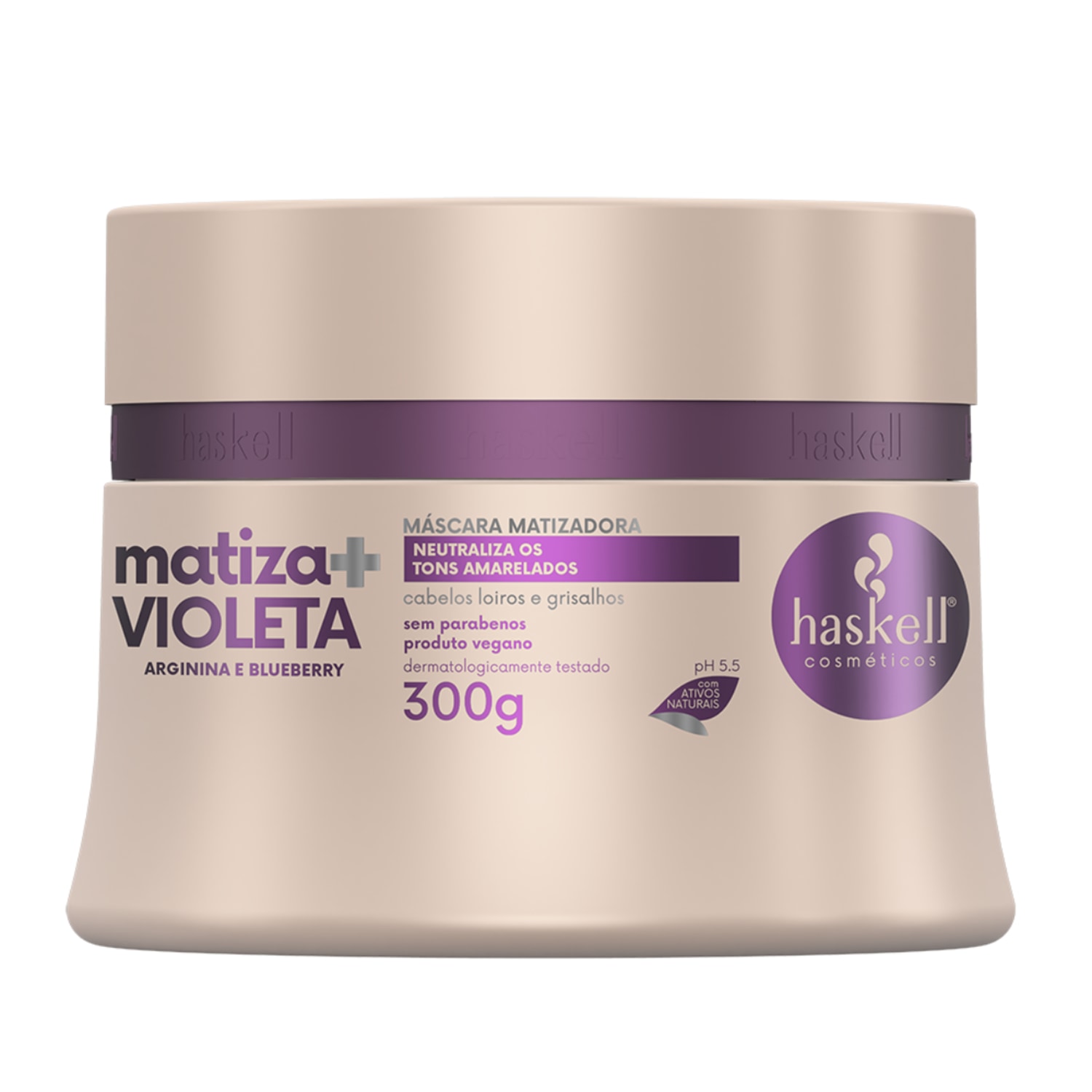 MASCARA MATIZA MAIS VIOLETA 300GR HASKELL