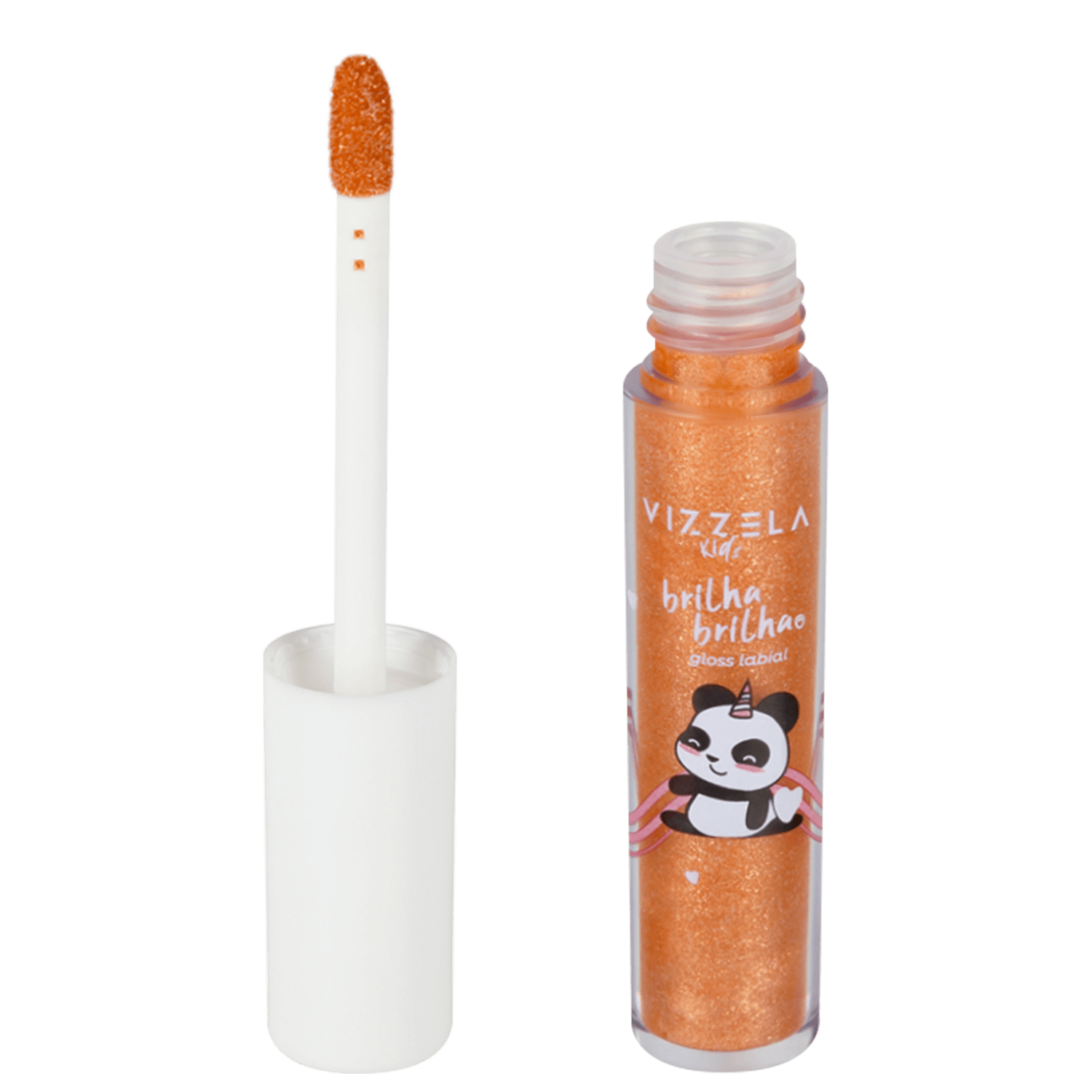 Vizzela Cosméticos Kids Brilha Brilha Cometa - Gloss Labial 3ml