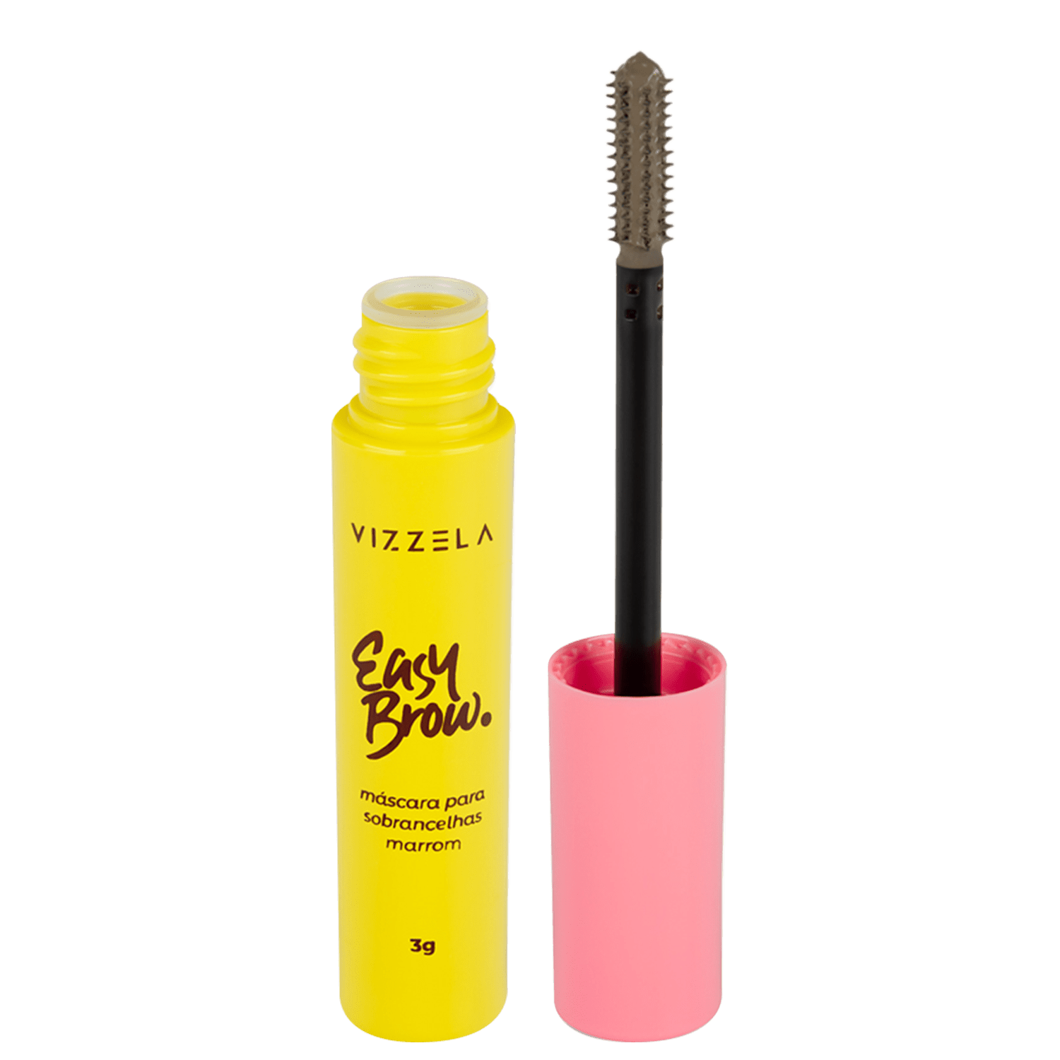Vizzela Cosméticos Easy Brow Cor 01 - Máscara para Sobrancelhas 3g