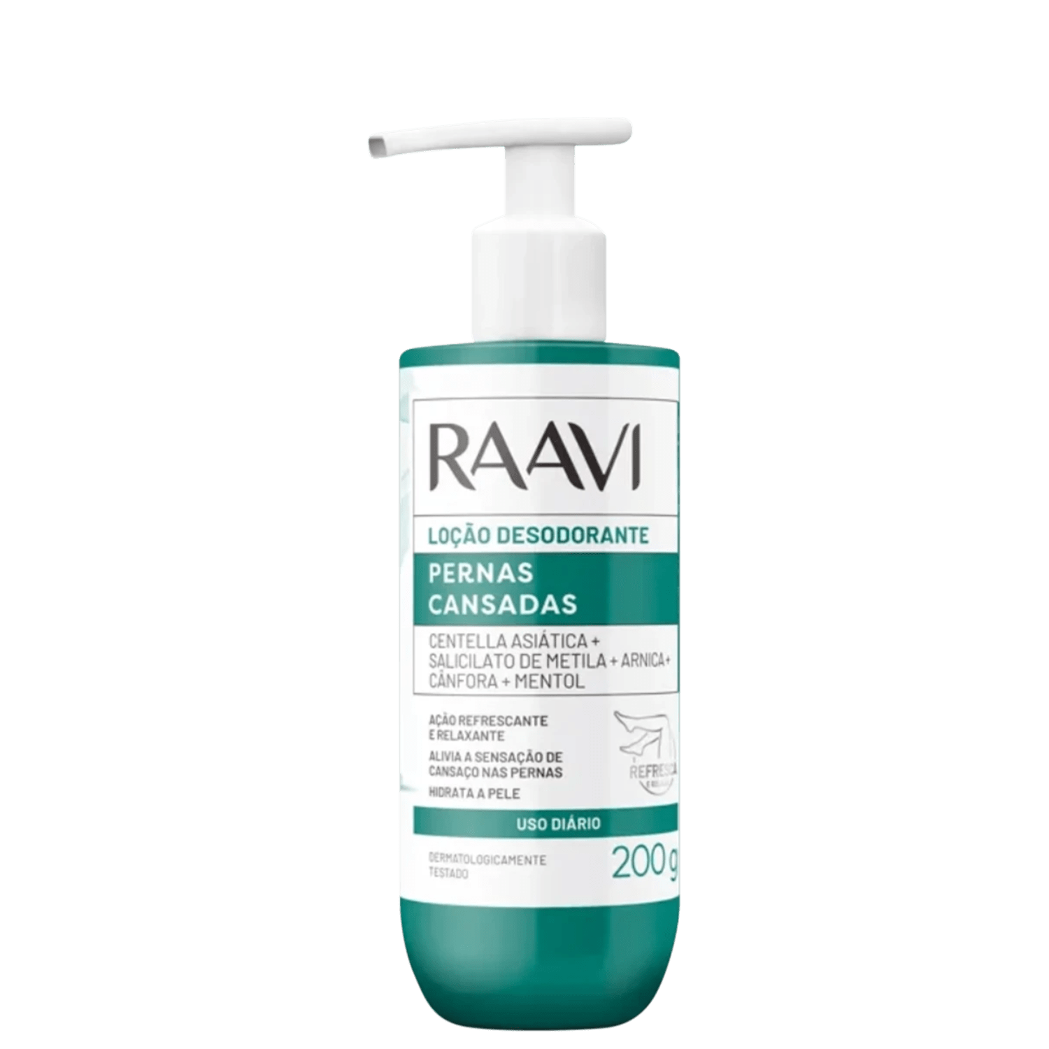 Loção Desodorante Pernas Cansadas Raavi - 200g