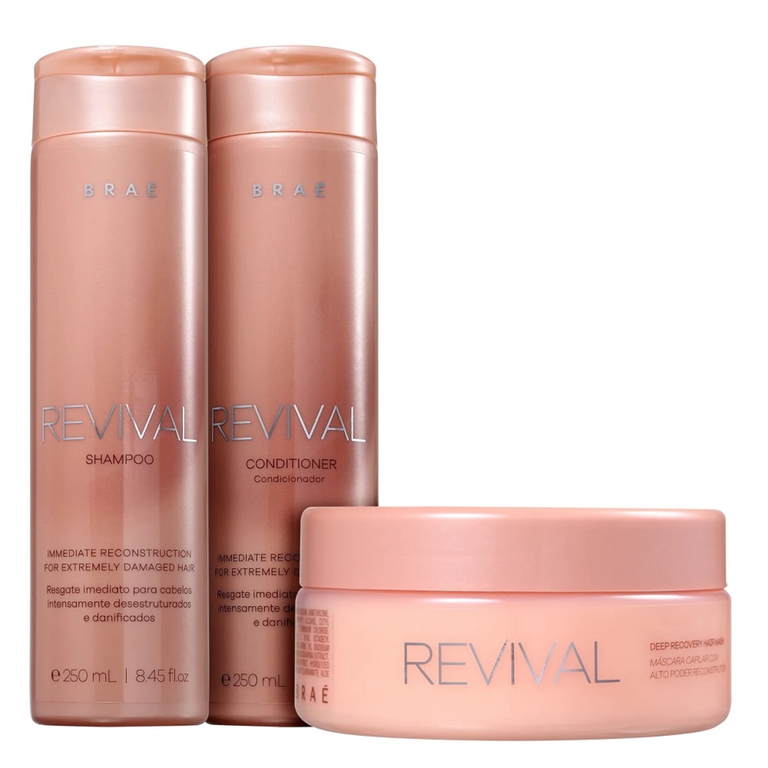 Kit Braé Revival Home Care (3 Produtos)