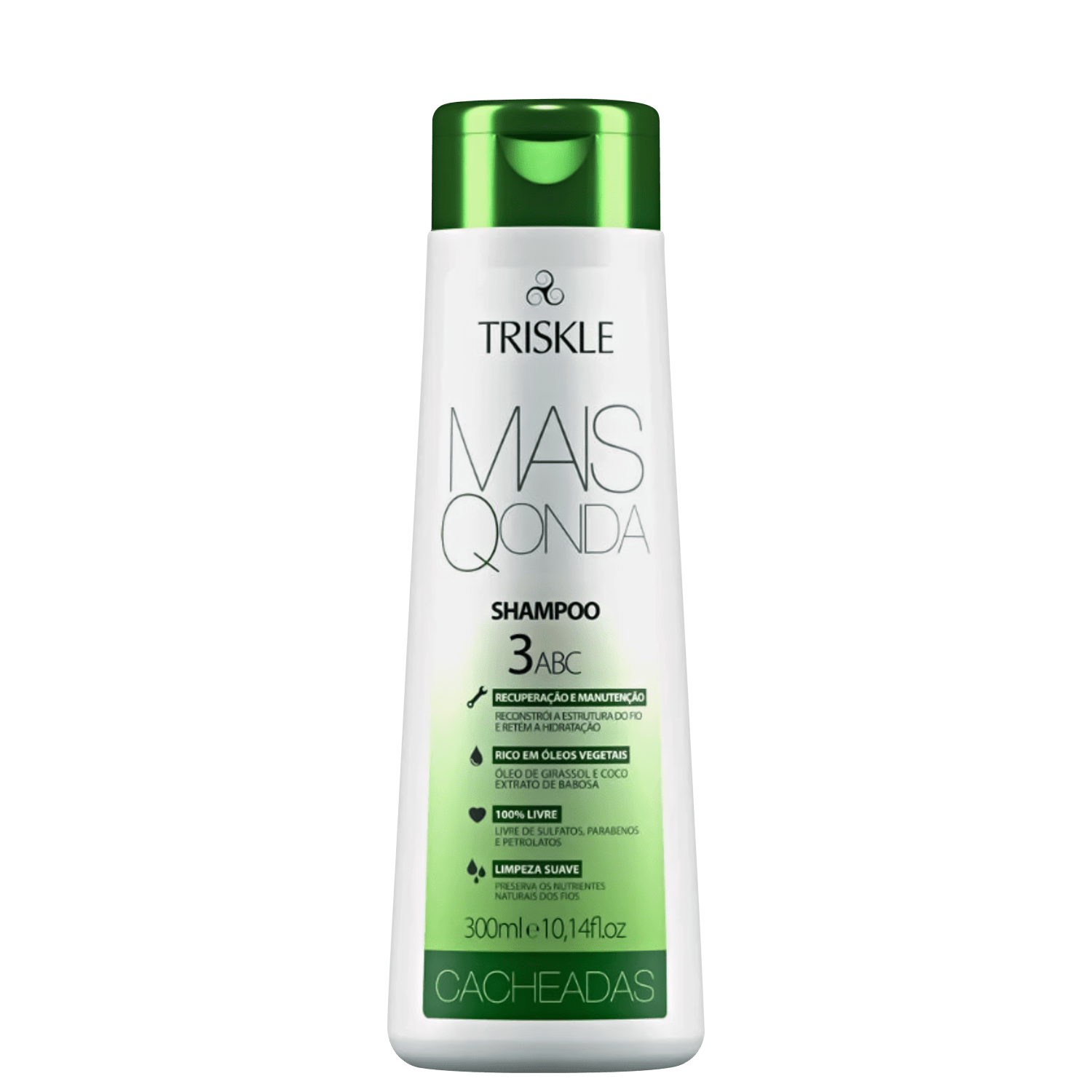 Triskle Mais Q Onda Cacheadas - Shampoo 300ml