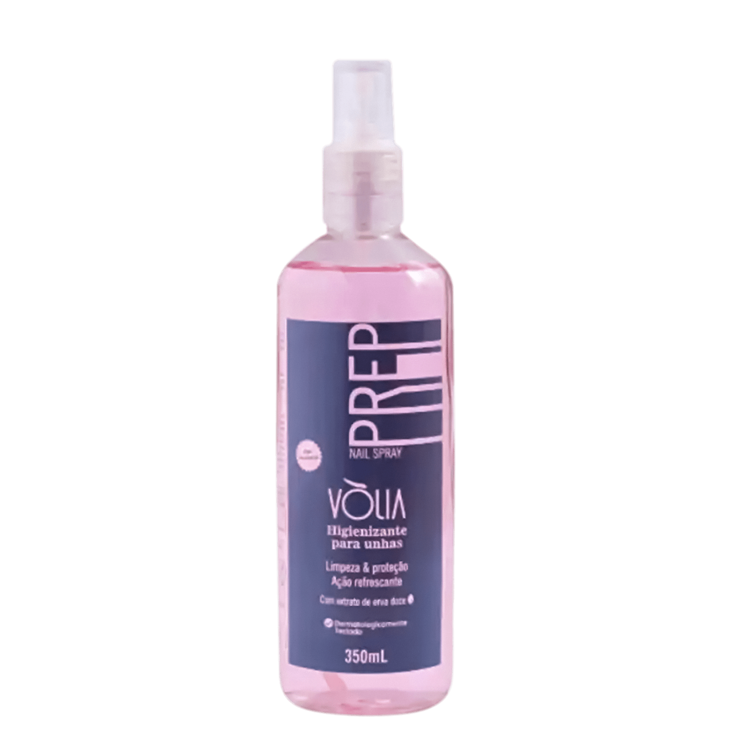 Spray Preparador Antisseptico Unha Prep Nail Volia 350ml
