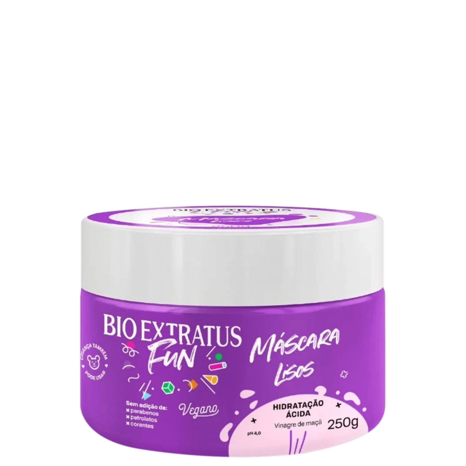 Bio Extratus Fun Lisos - Máscara Capilar 250g