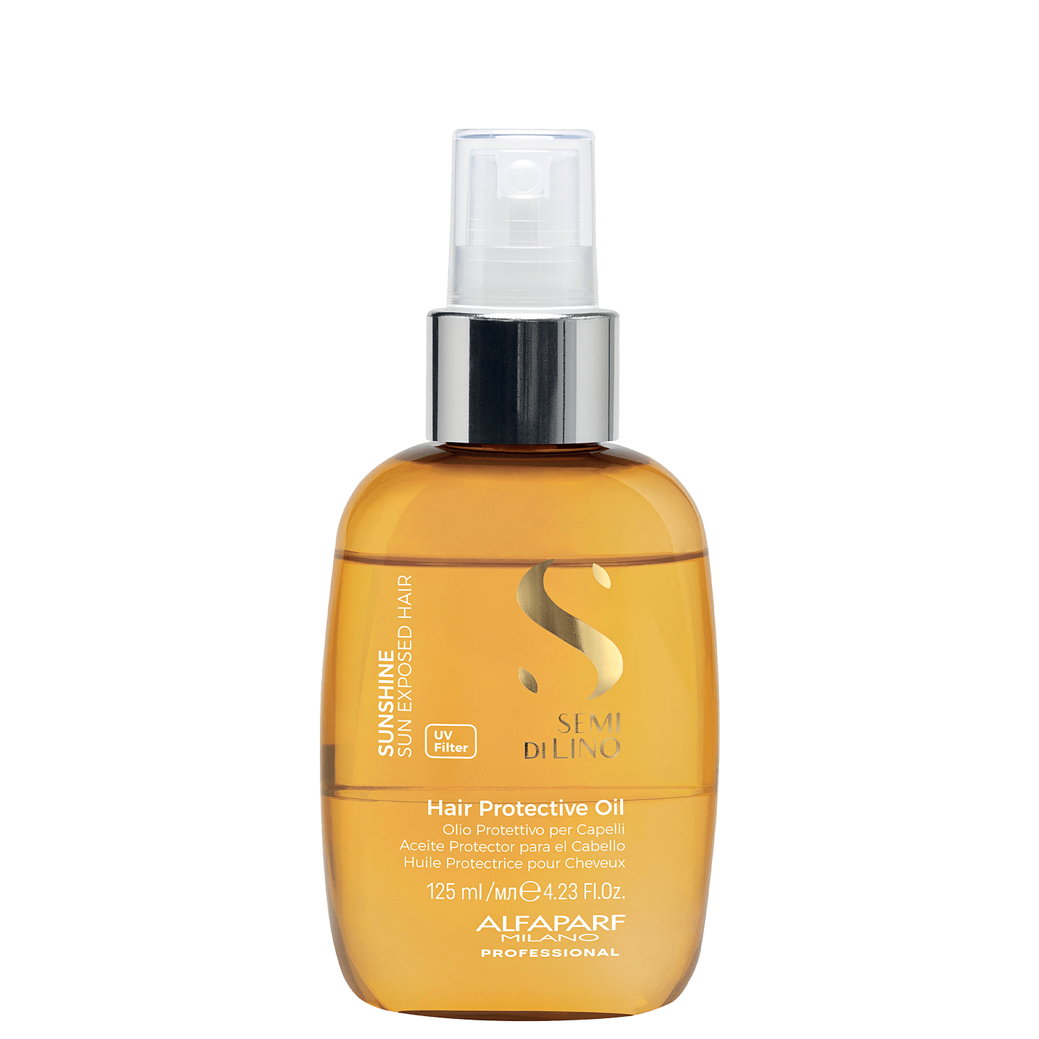 Alfaparf Milano Semi Di Lino Sunshine Hair Protective Oil - Óleo Capilar 125ml