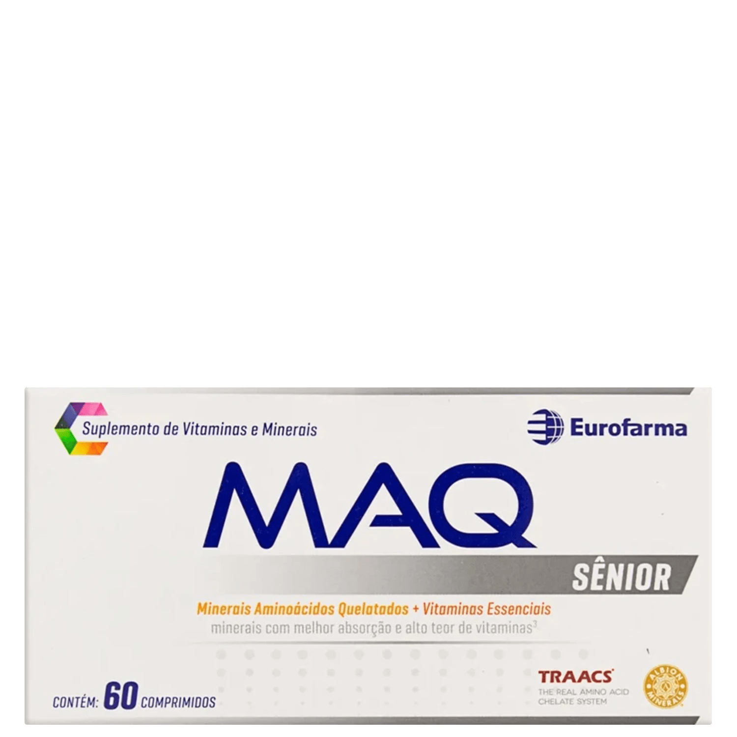 Suplemento Alimentar MAQ Sênior 60 Comprimidos