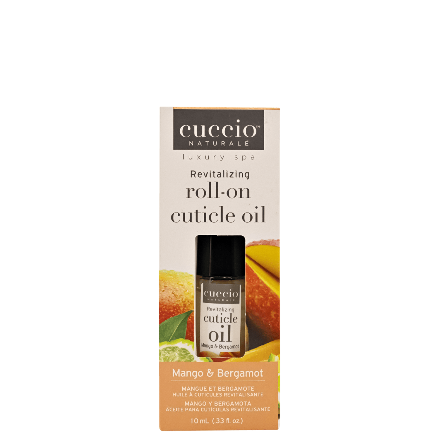 OLEO HIDRATANTE CUCCIO MANGO E BERGAMOT 10ml