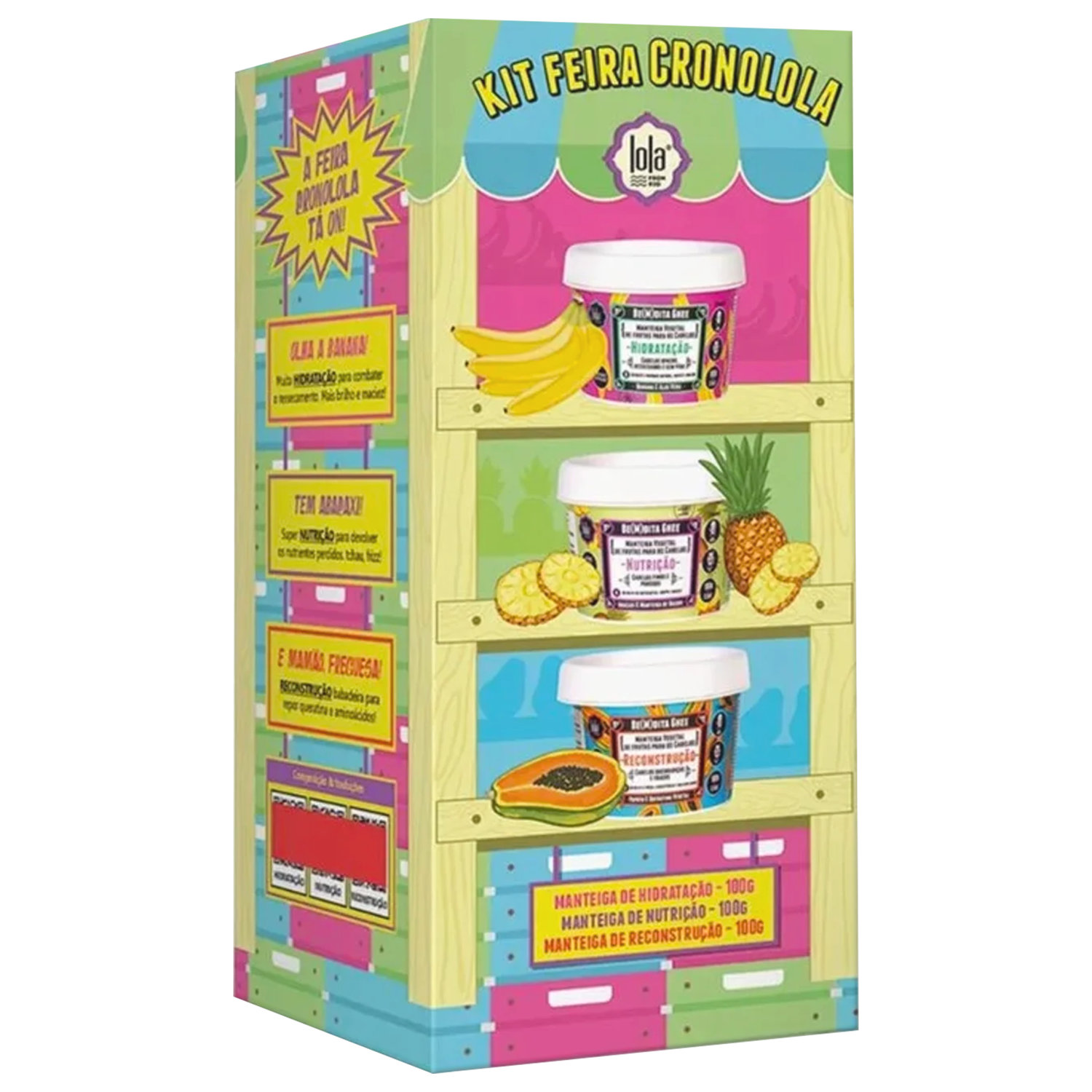 Kit Lola From Rio Be(M)Dita Conolola (3 Produtos)