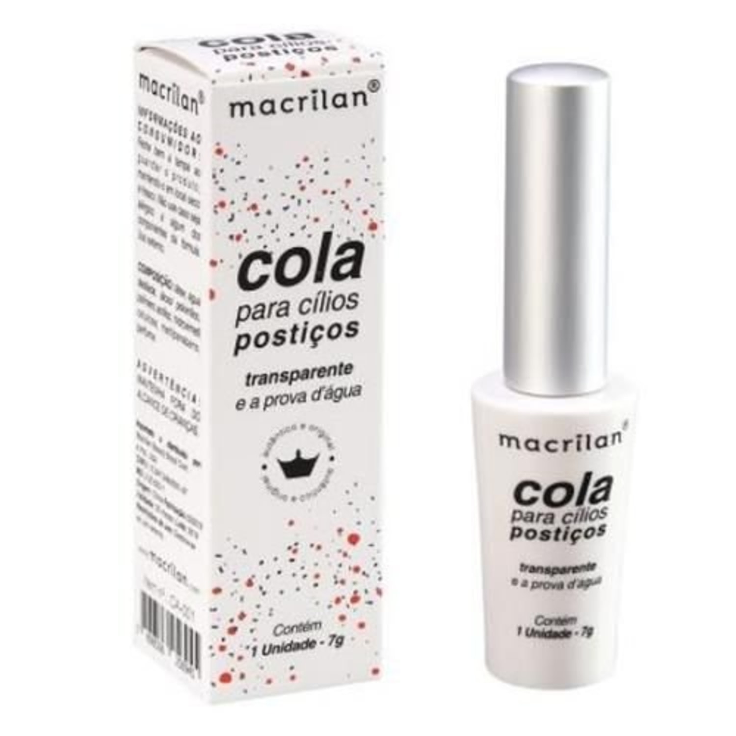 Macrilan CA-001 Transparente - Cola para Cílios 7g