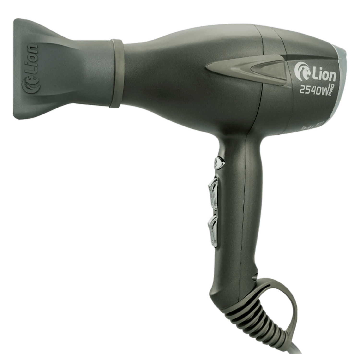 Lion 2540W Pro Cinza Chumbo - Secador de Cabelo