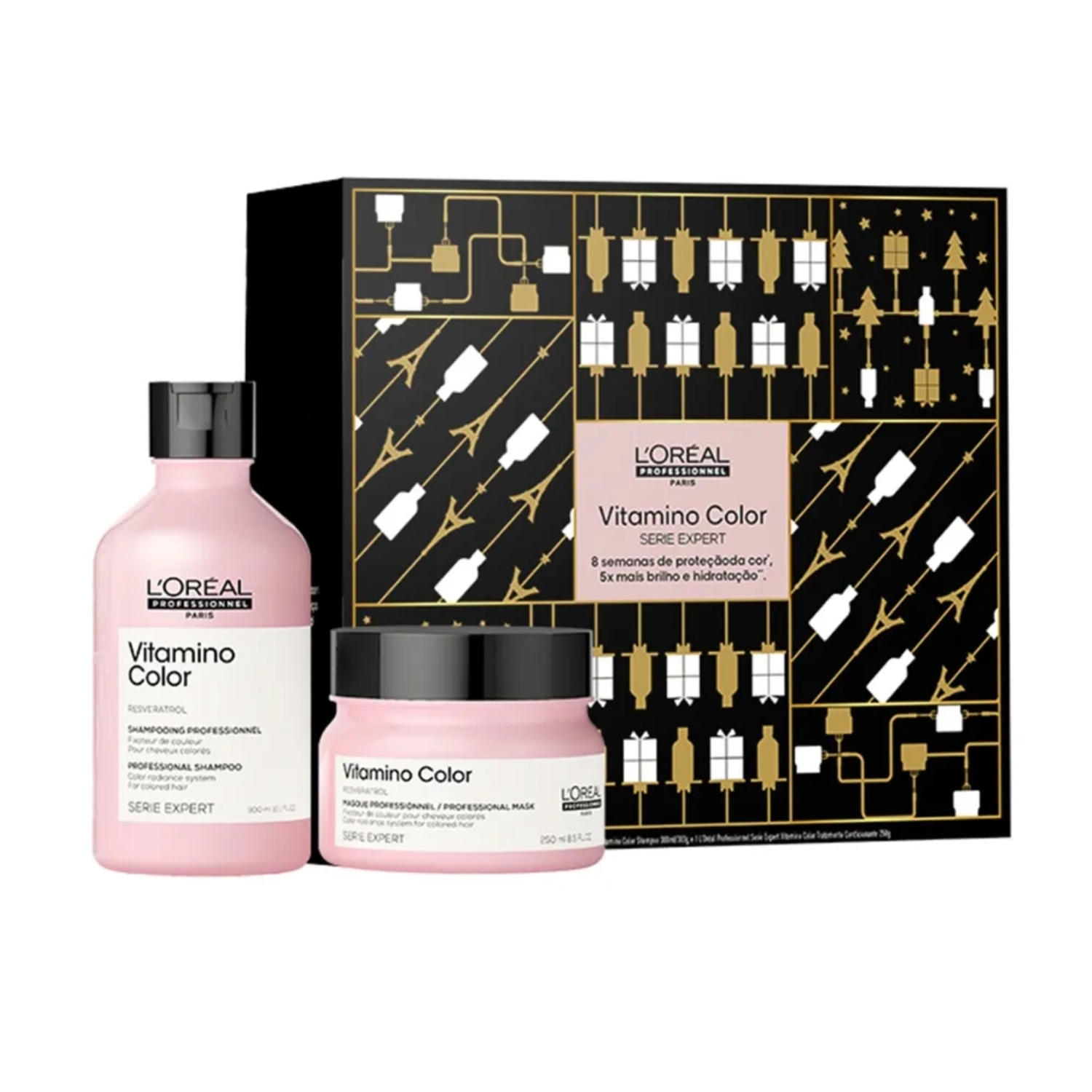 Kit L'Oréal Professionnel VItamino Color Serie Expert Box (2 Produtos)