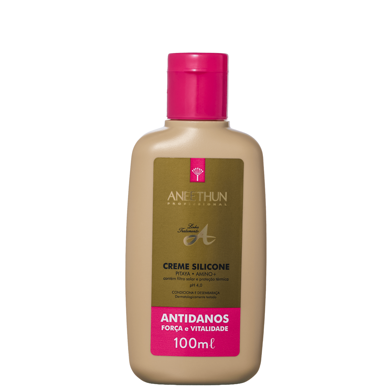 Aneethun Linha A Silicone Antidanos - Creme Capilar 100ml