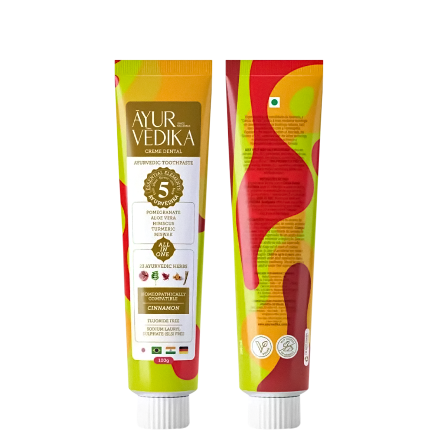 Kit Ayurvédika Cinnamon - Creme Dental (2 Unidades)