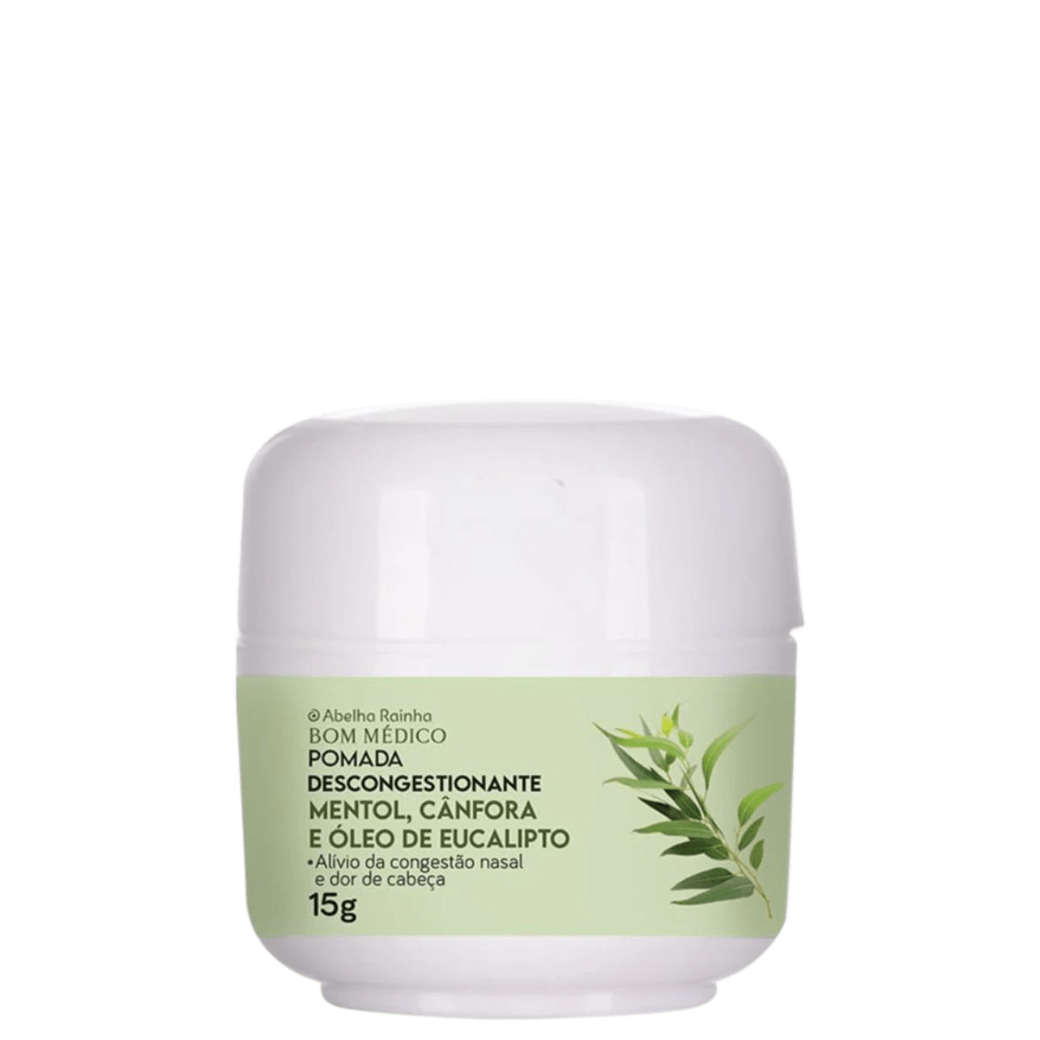 Abelha Rainha Bom Médico - Pomada Descongestionante Nasal 15g