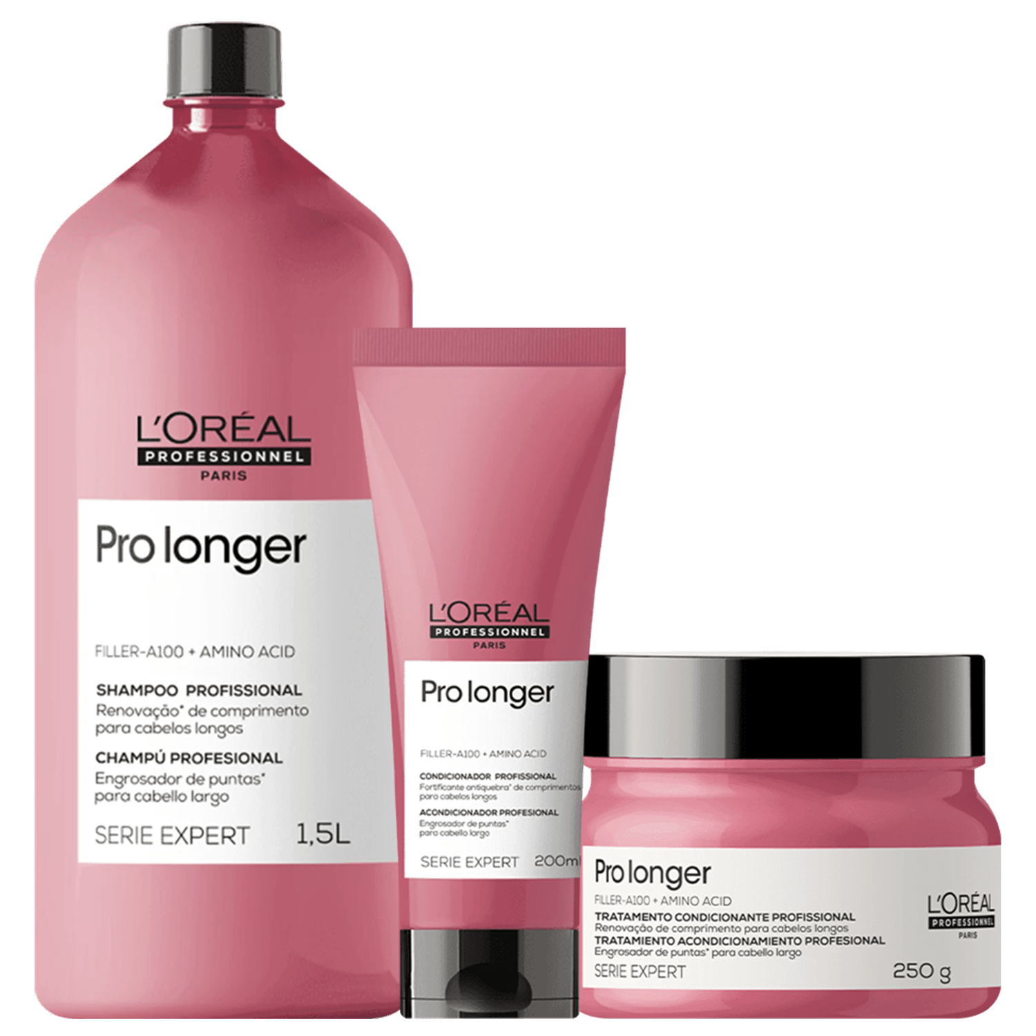 Kit L'Oréal Professionnel Serie Expert Pro Longer Super Trio (3 Produtos)
