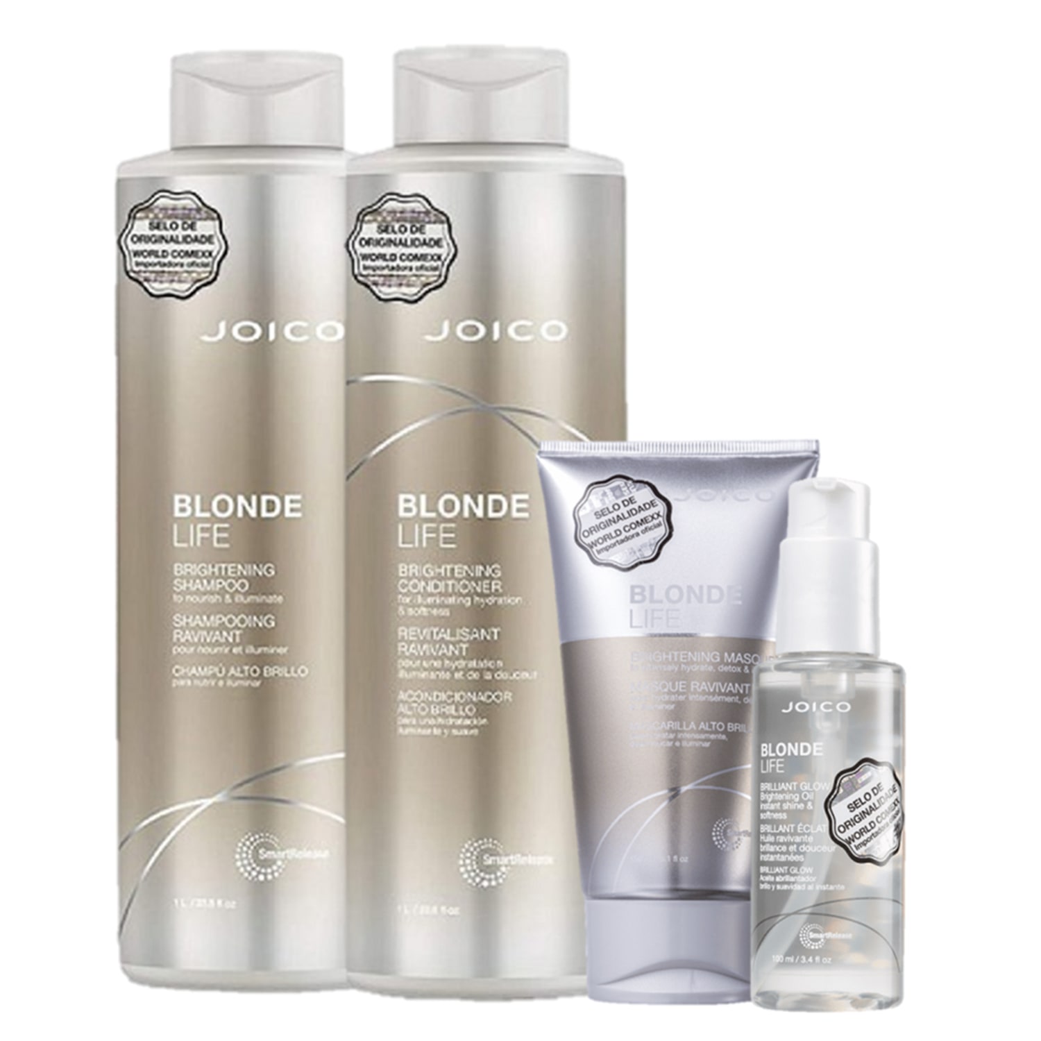 Kit Joico Blonde Life Quarteto (4 Produtos)