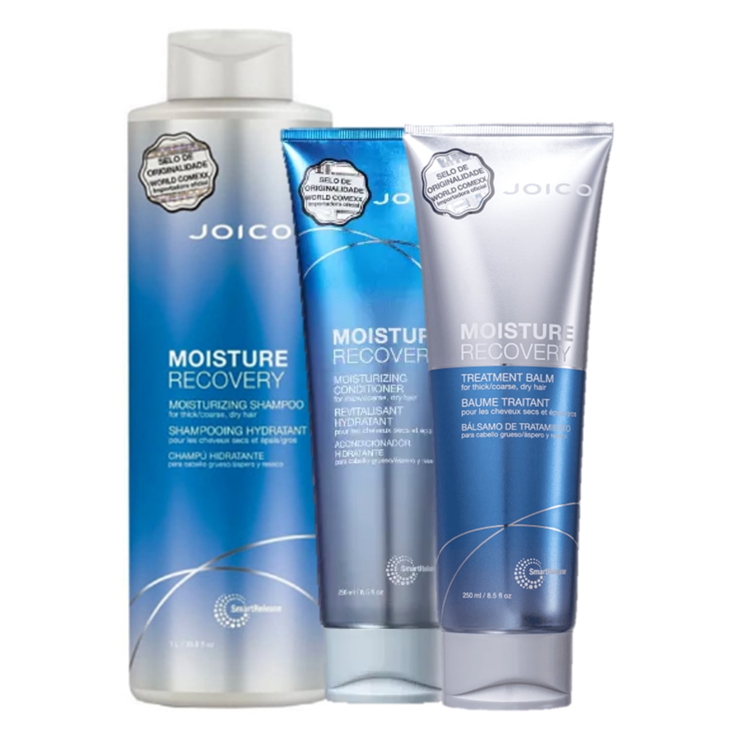 Kit Joico Moisture Recovery Plus Trio (3 Produtos)