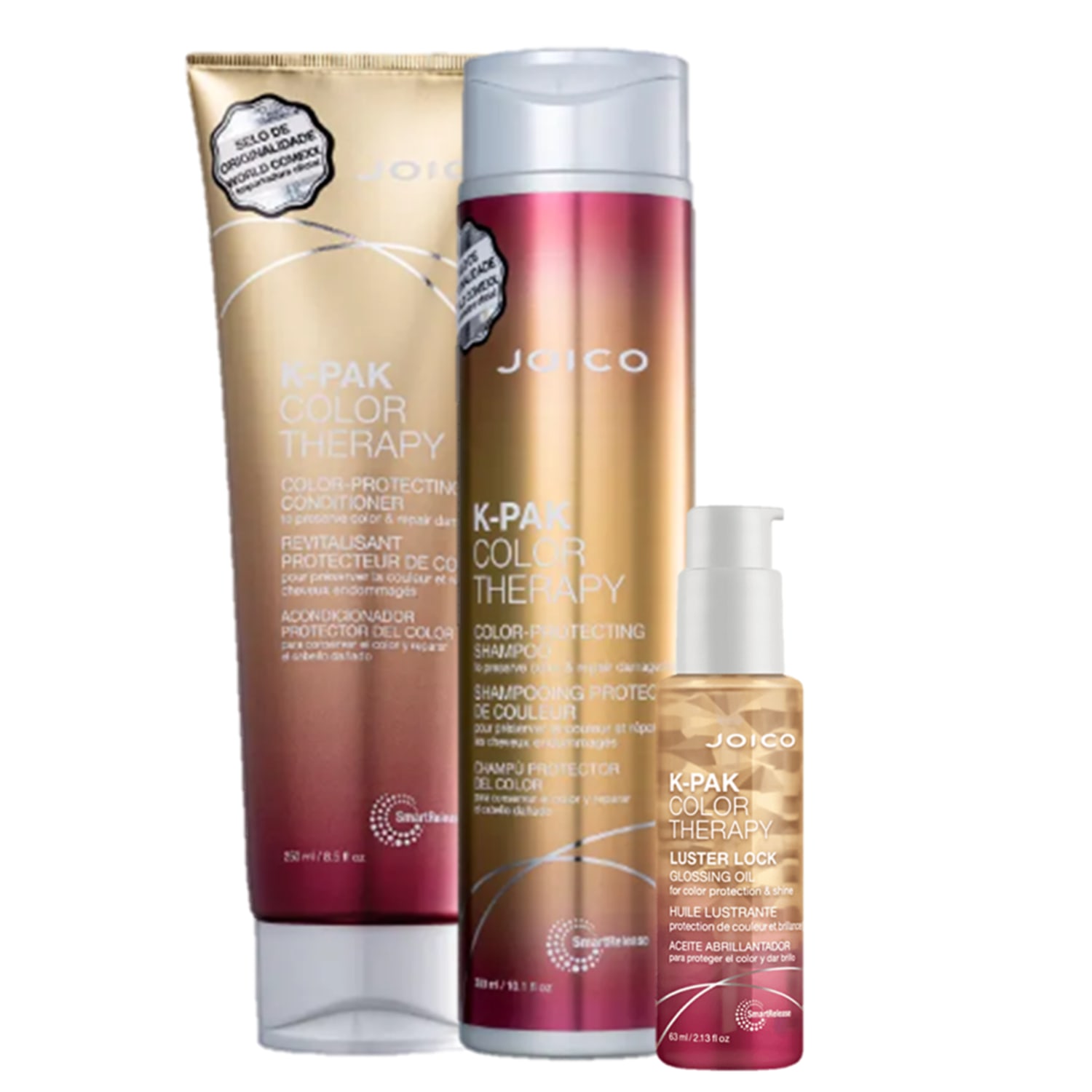 Kit Joico K-Pak Color Therapy Essential Trio (3 Produtos)