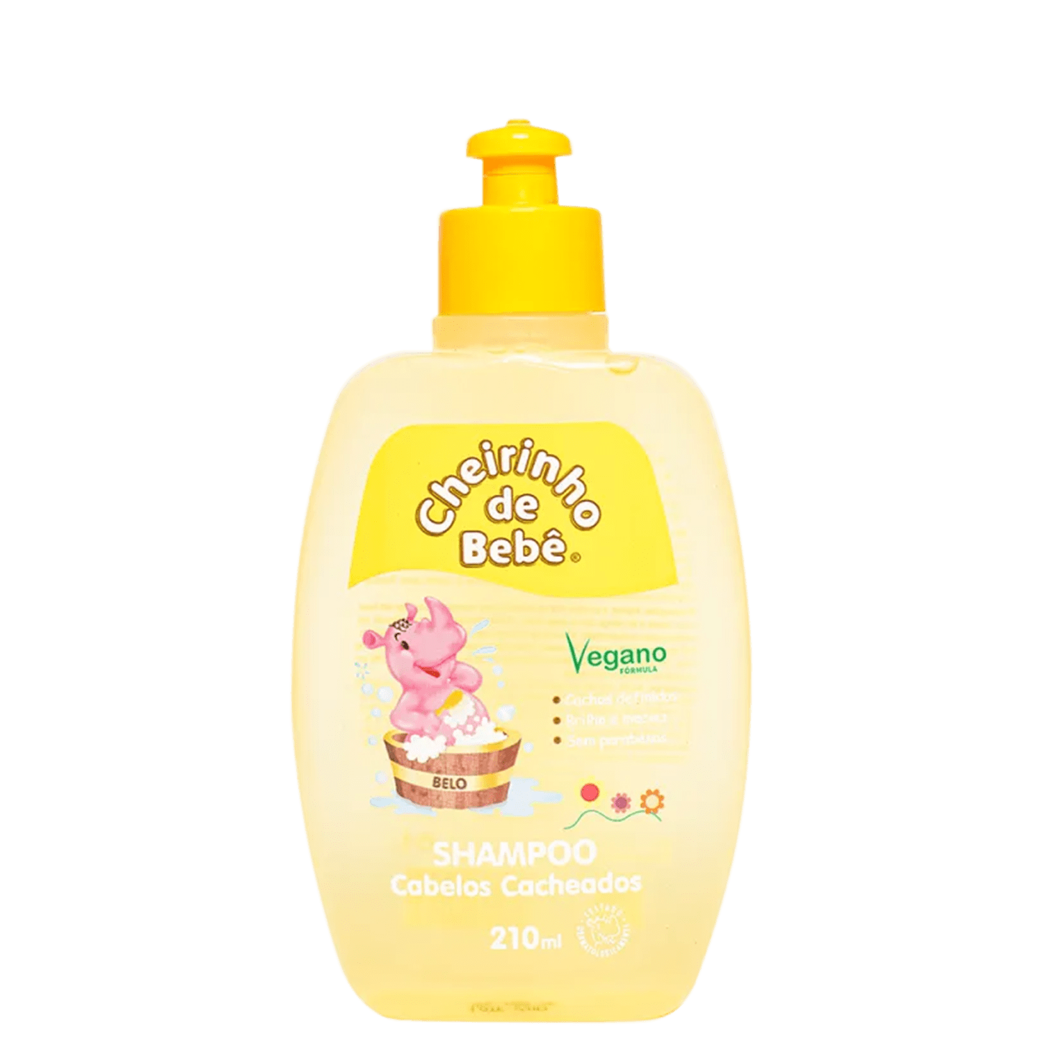Shampoo Cabelos Cacheados Cheirinho de Bebê 210ml
