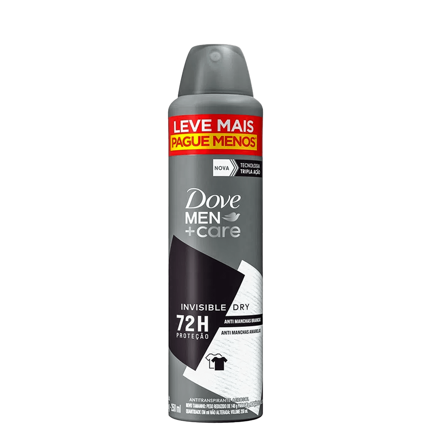 Dove Men +Care Invisible Dry - Desodorante Aerosol 250ml