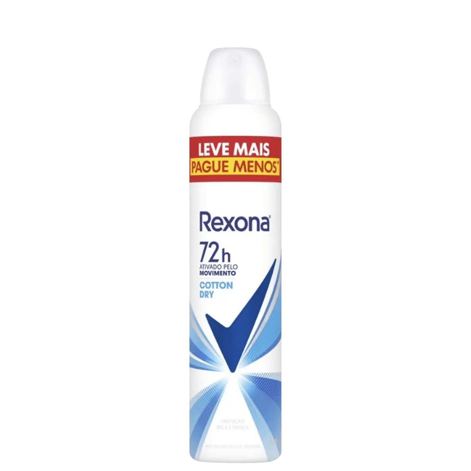 Rexona 72h Cotton Dry - Desodorante Aerossol Feminino 250ml