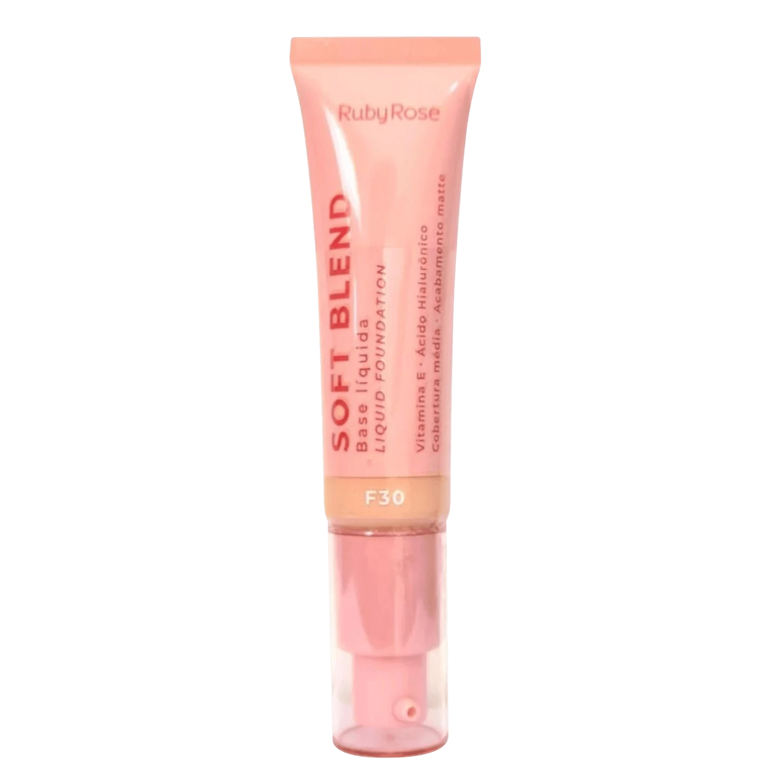 Ruby Rose Soft Blend F30 - Base Líquida 30g