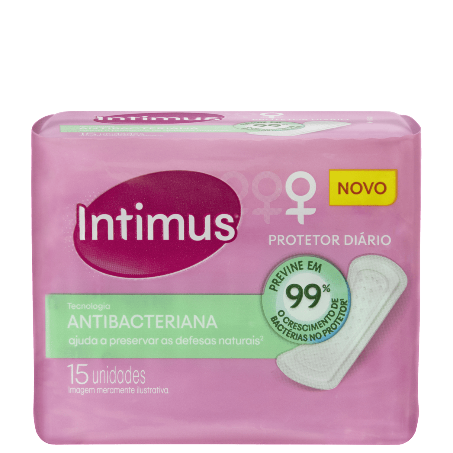 Intimus - Protetor Diário sem Abas (15 Unidades)