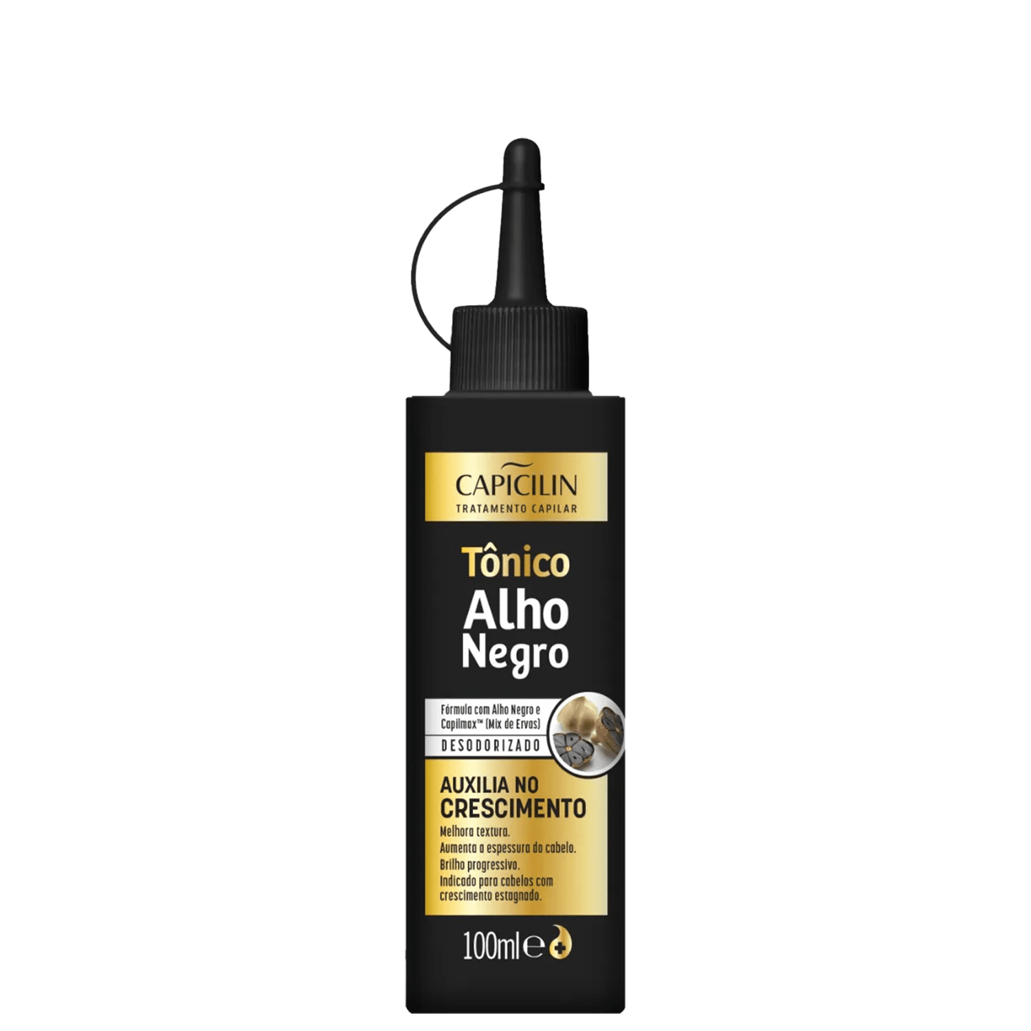 Capicilin Alho Negro - Tônico Capilar 100ml